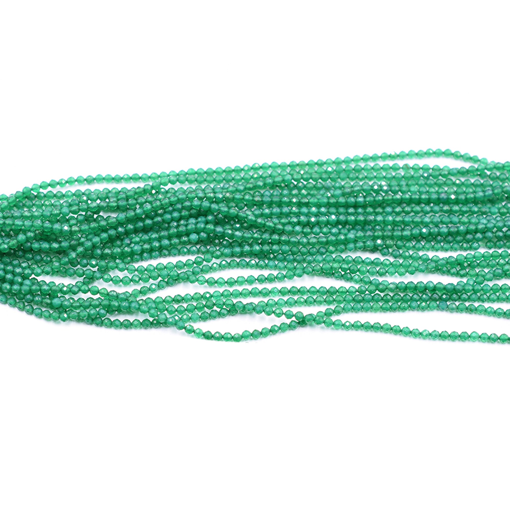 Green Onyx gemstone beads