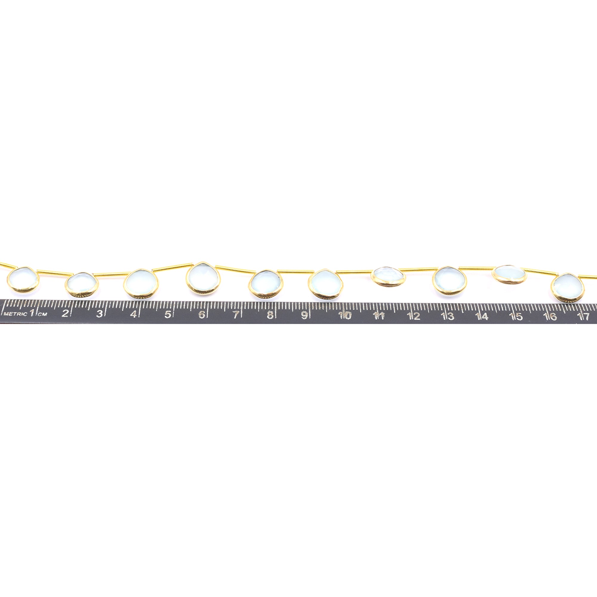 Silver Drilled Strand