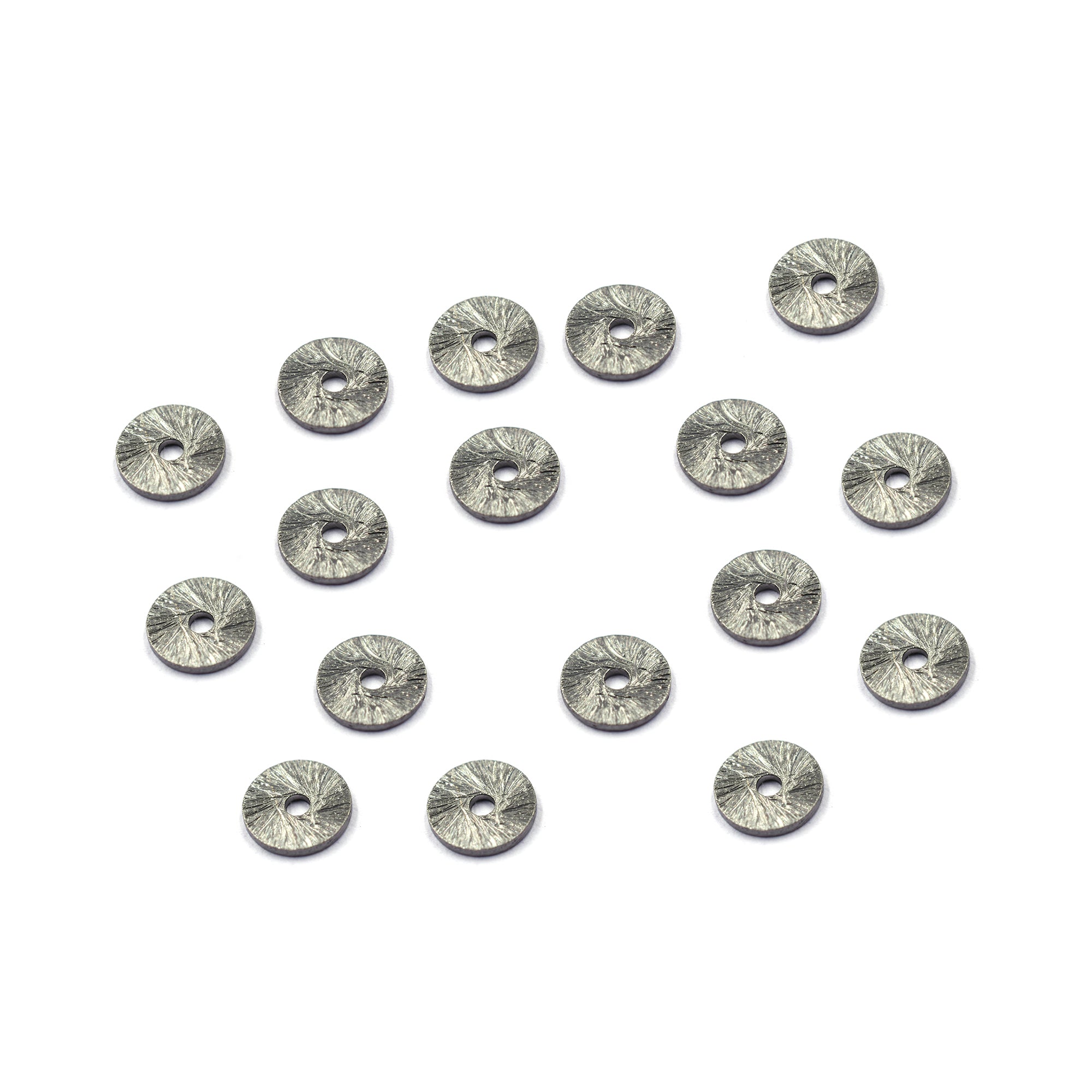 Brushed Copper Spacer Beads