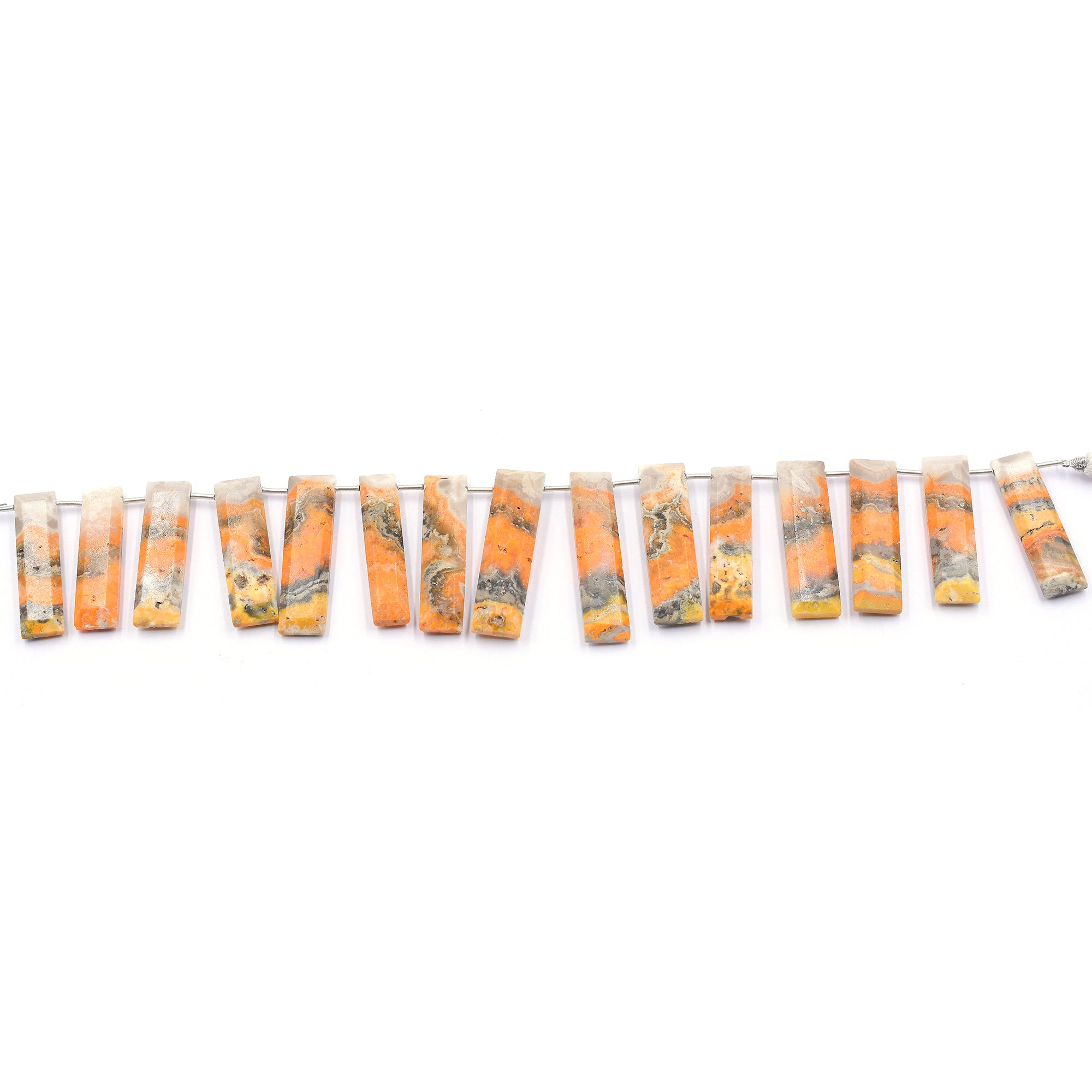 Bulk Bumblebee Jasper Beads for Jewelry