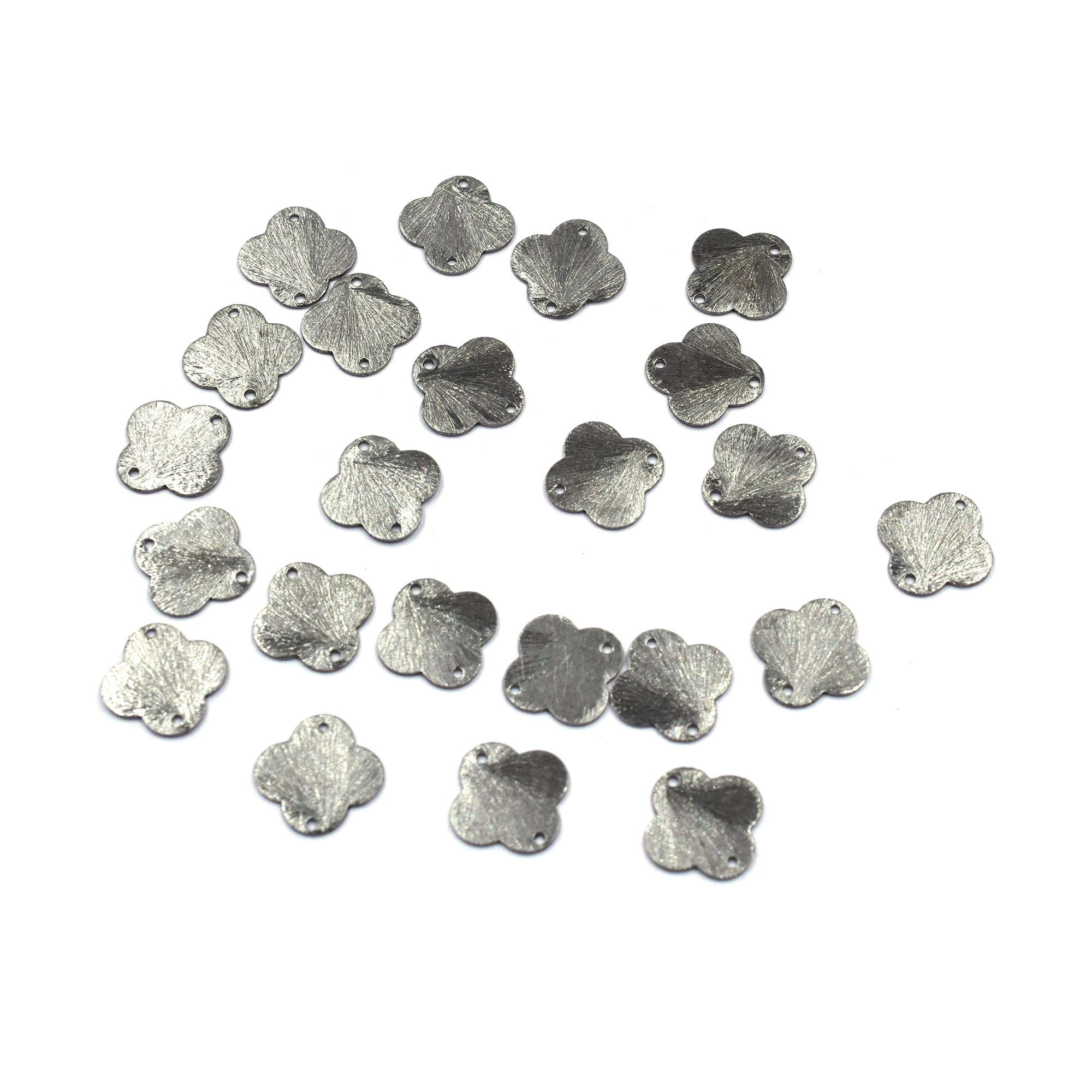 Copper Beads in Clover Design