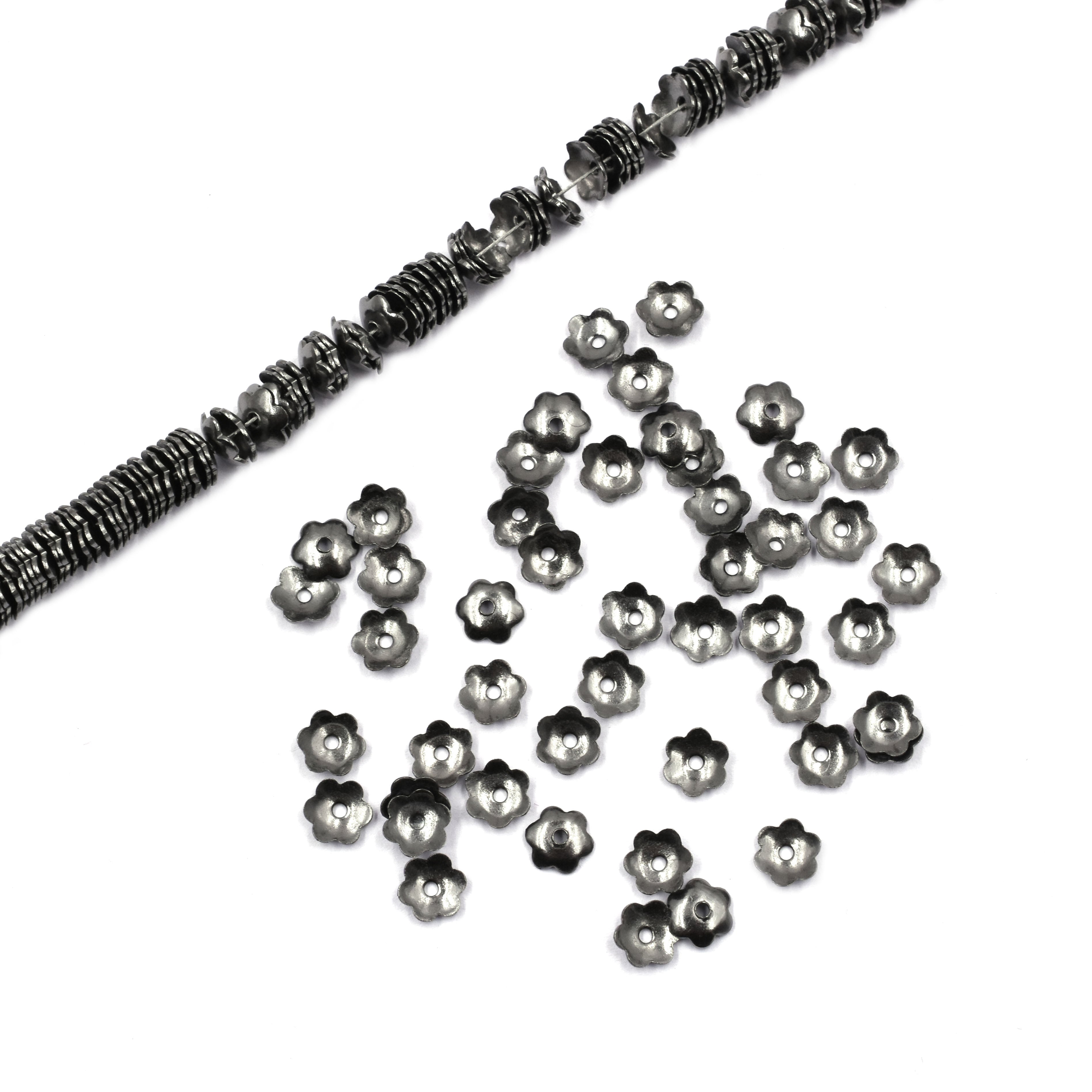 Copper beads for handmade bracelets