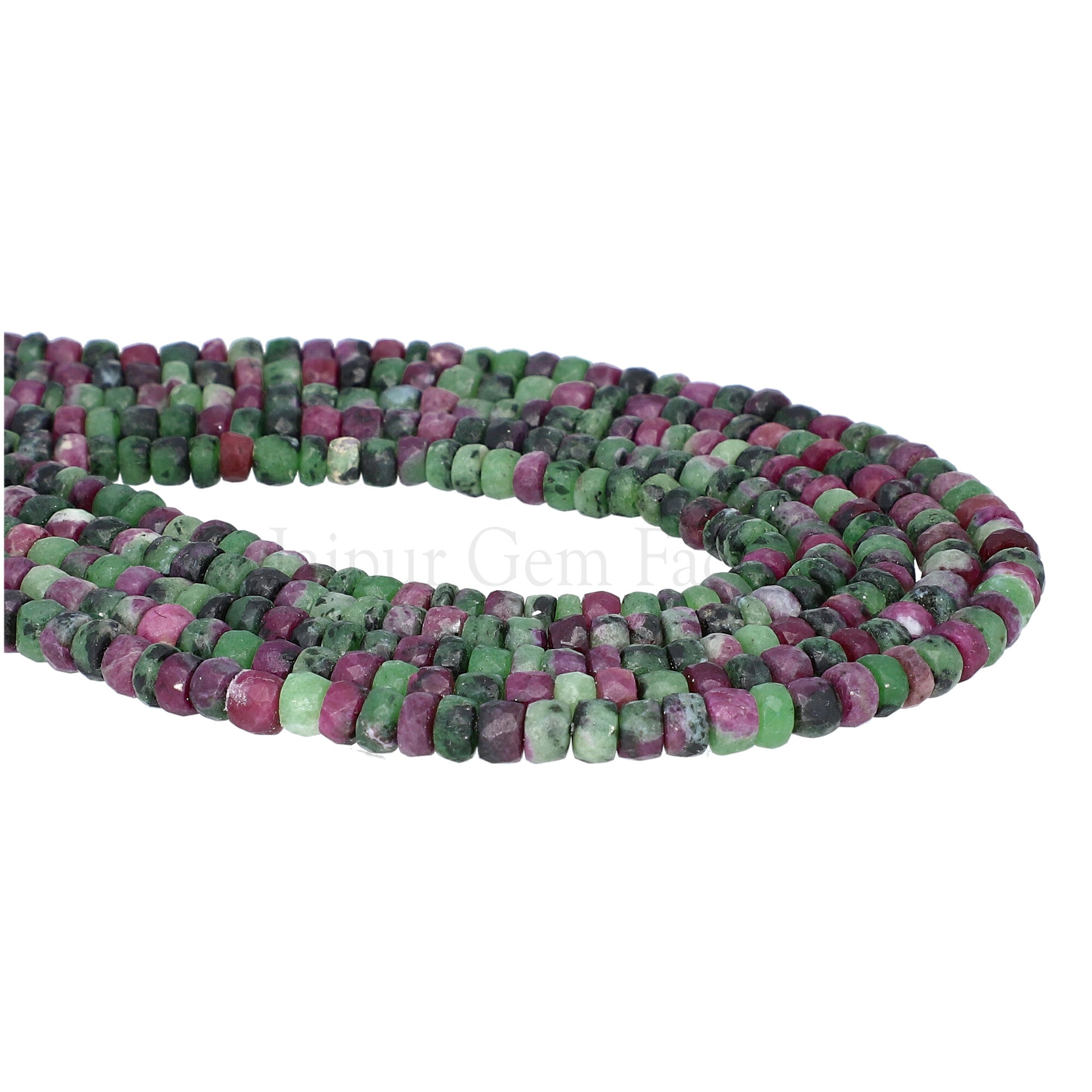 Faceted Ruby Gemstone Beads