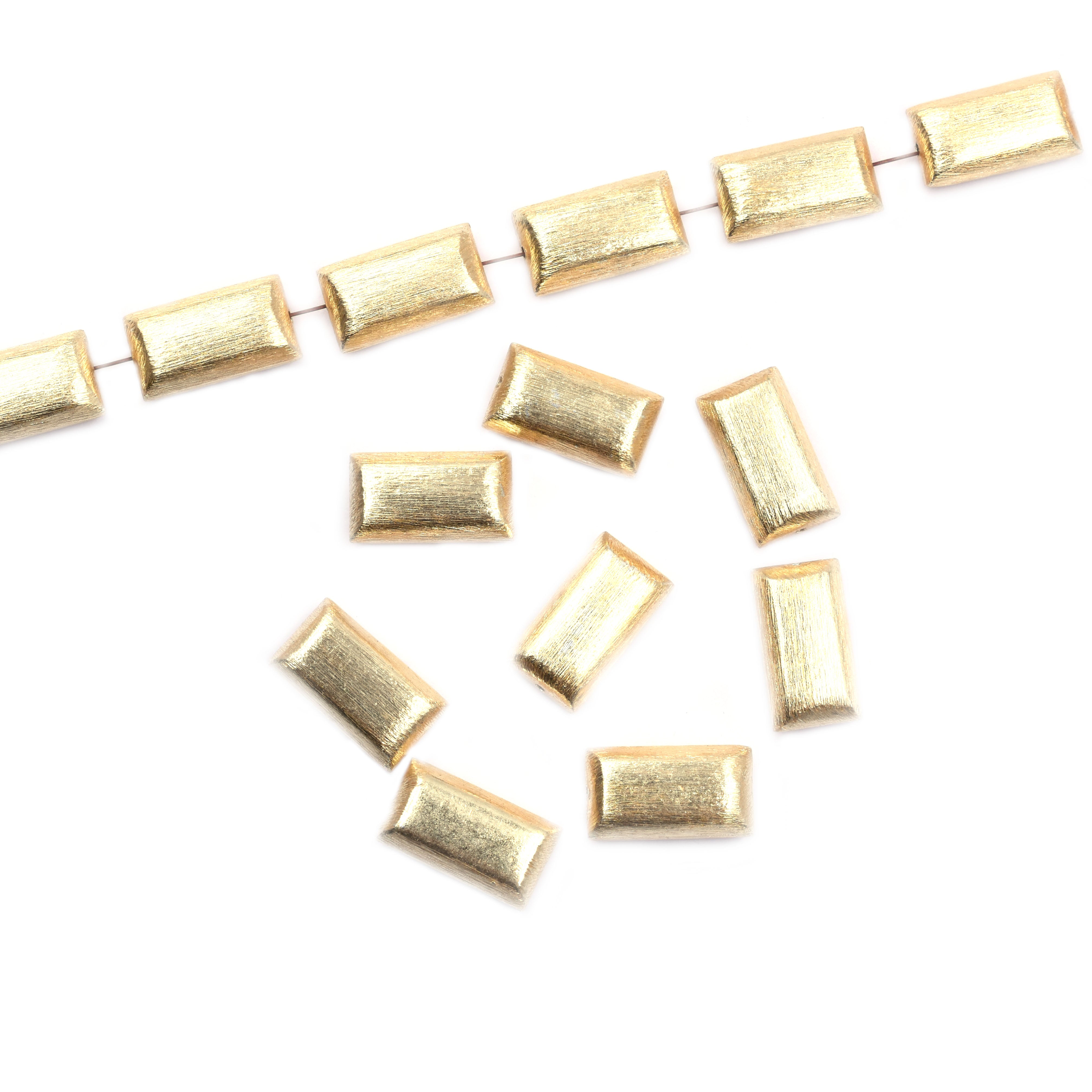 Gold Plated Copper Beads for Jewelry