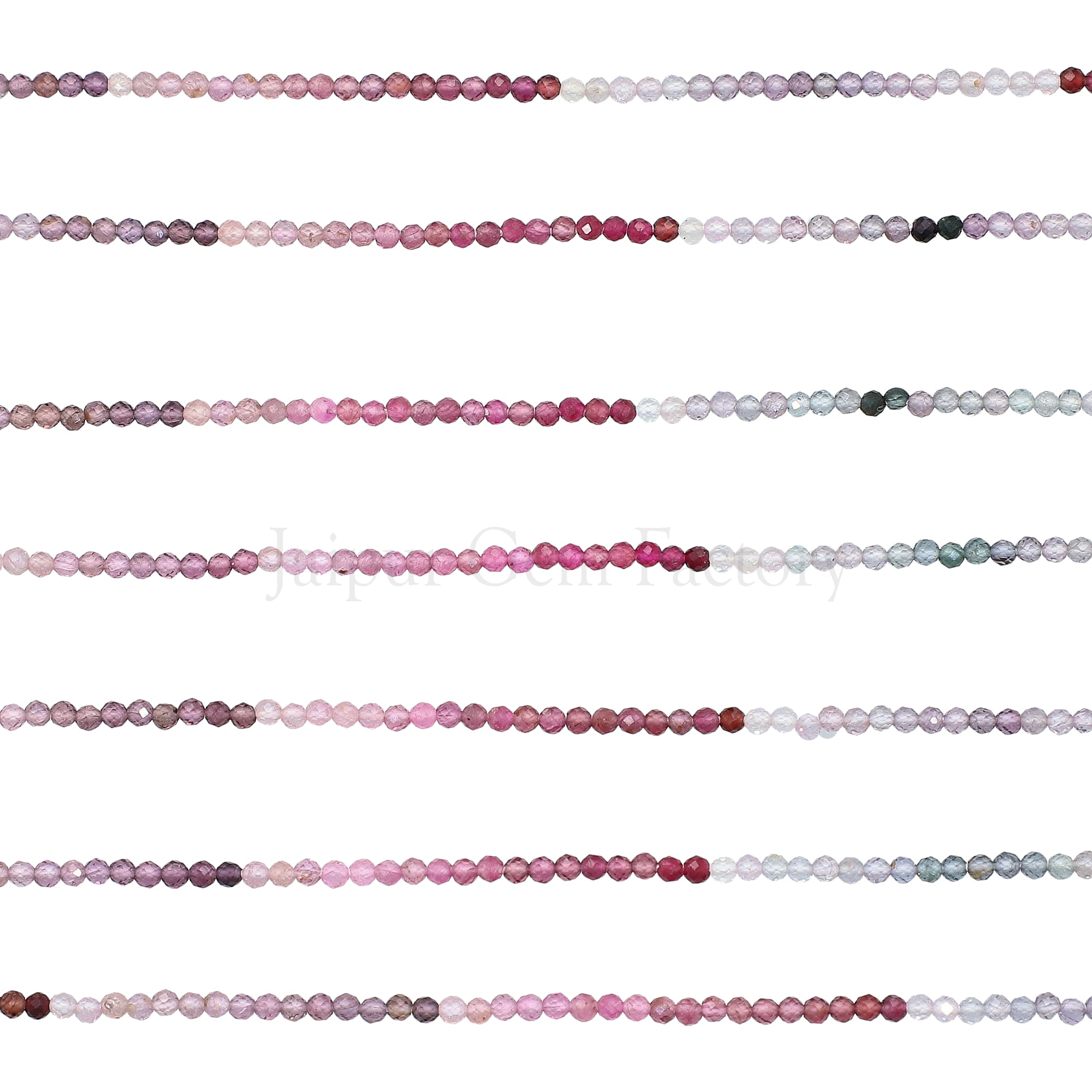 Natural spinel gemstone beads for jewelry making