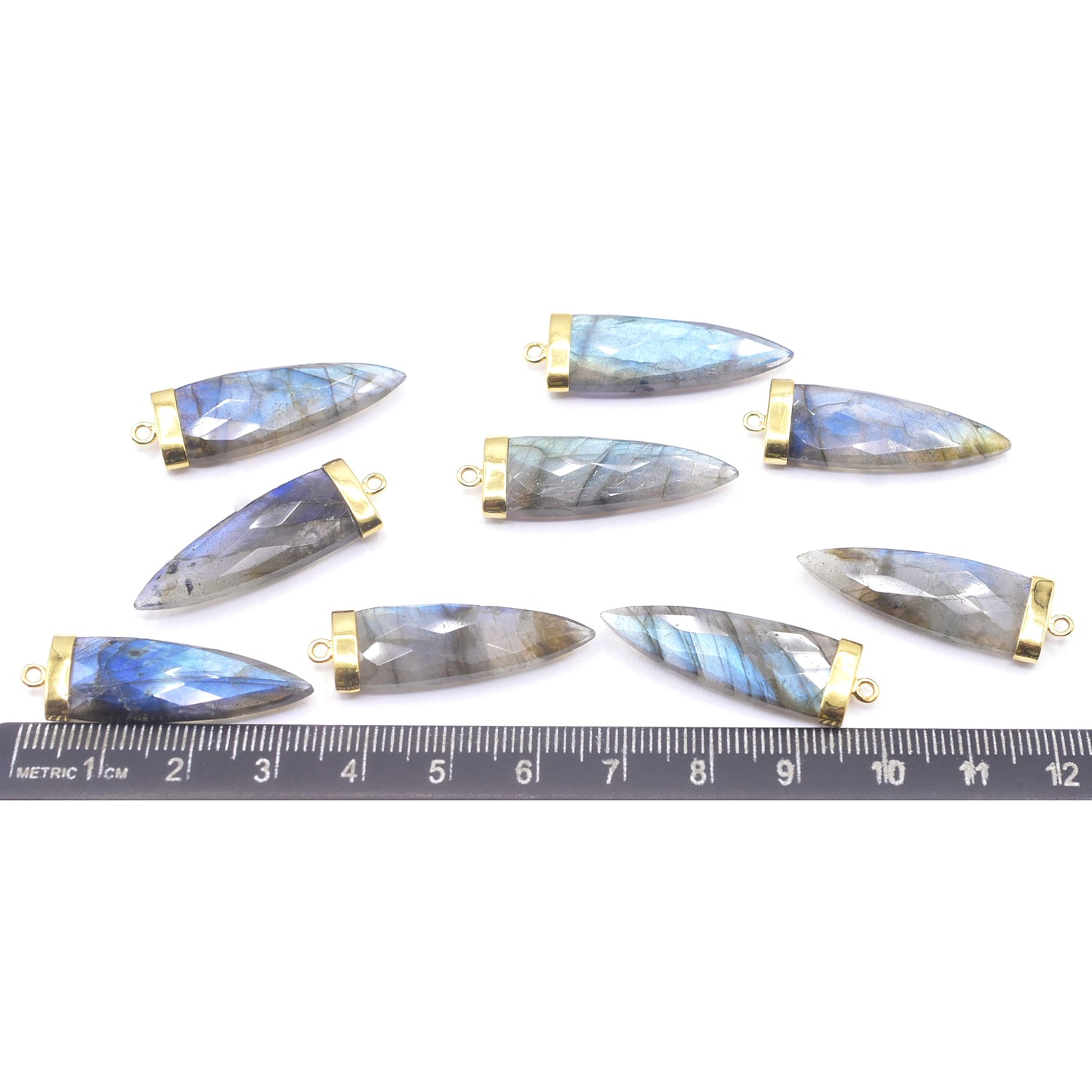 Labradorite Arrow Pendant