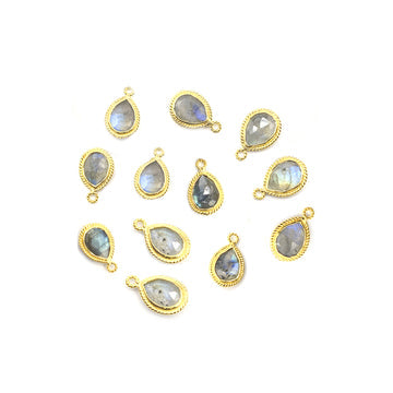 Labradorite pear shape pendant