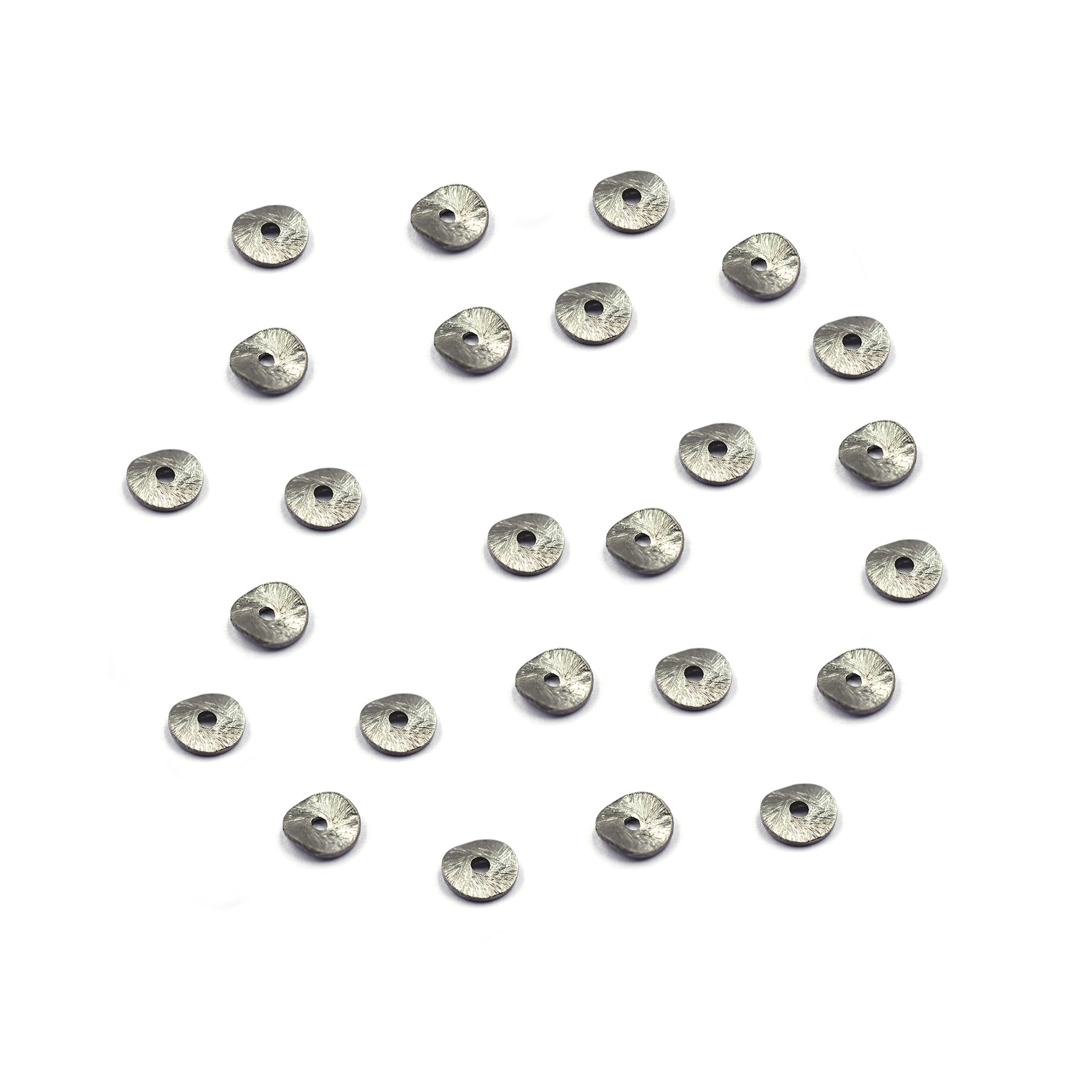 Matte Black Copper Craft Beads