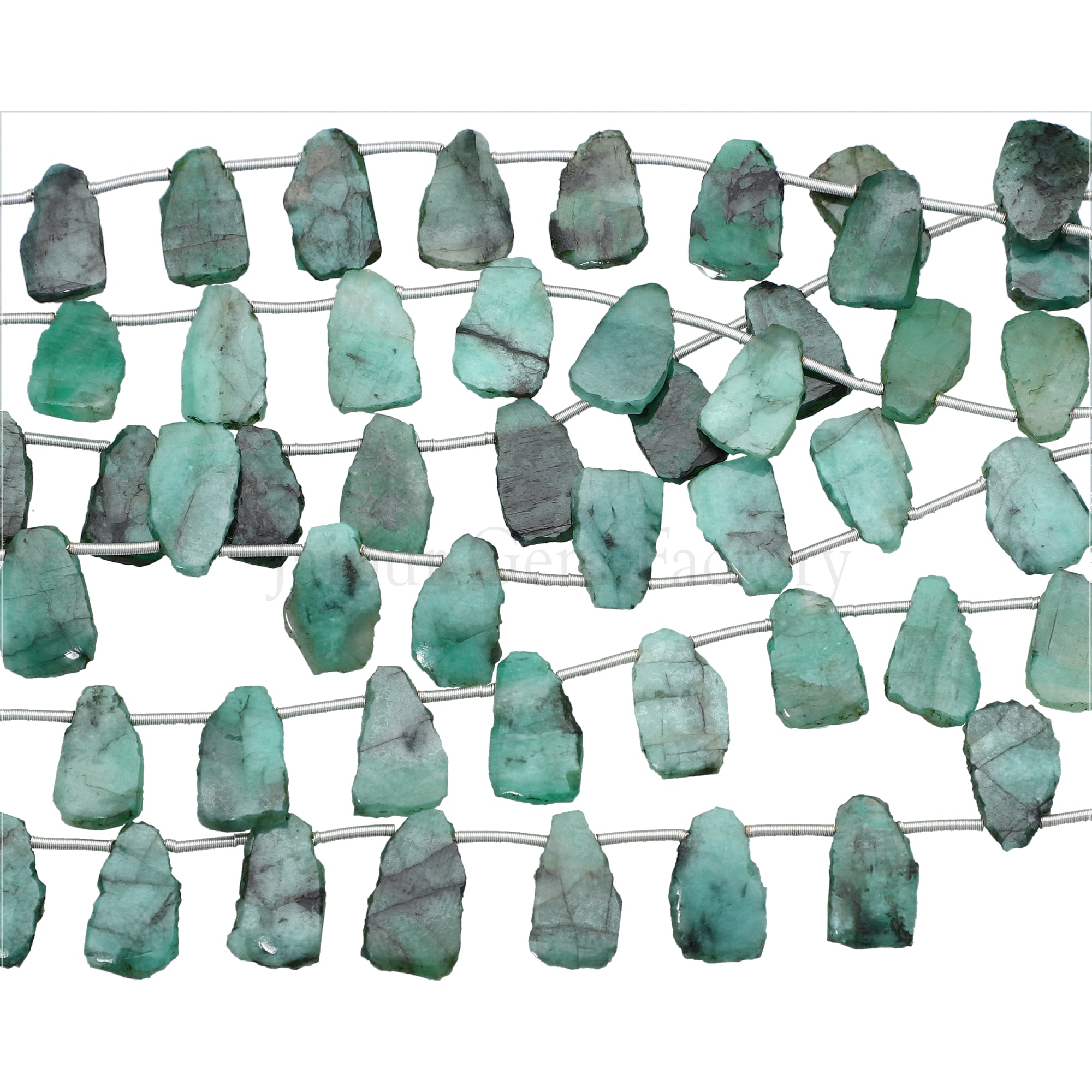 Raw Emerald Stone for Jewelry Making