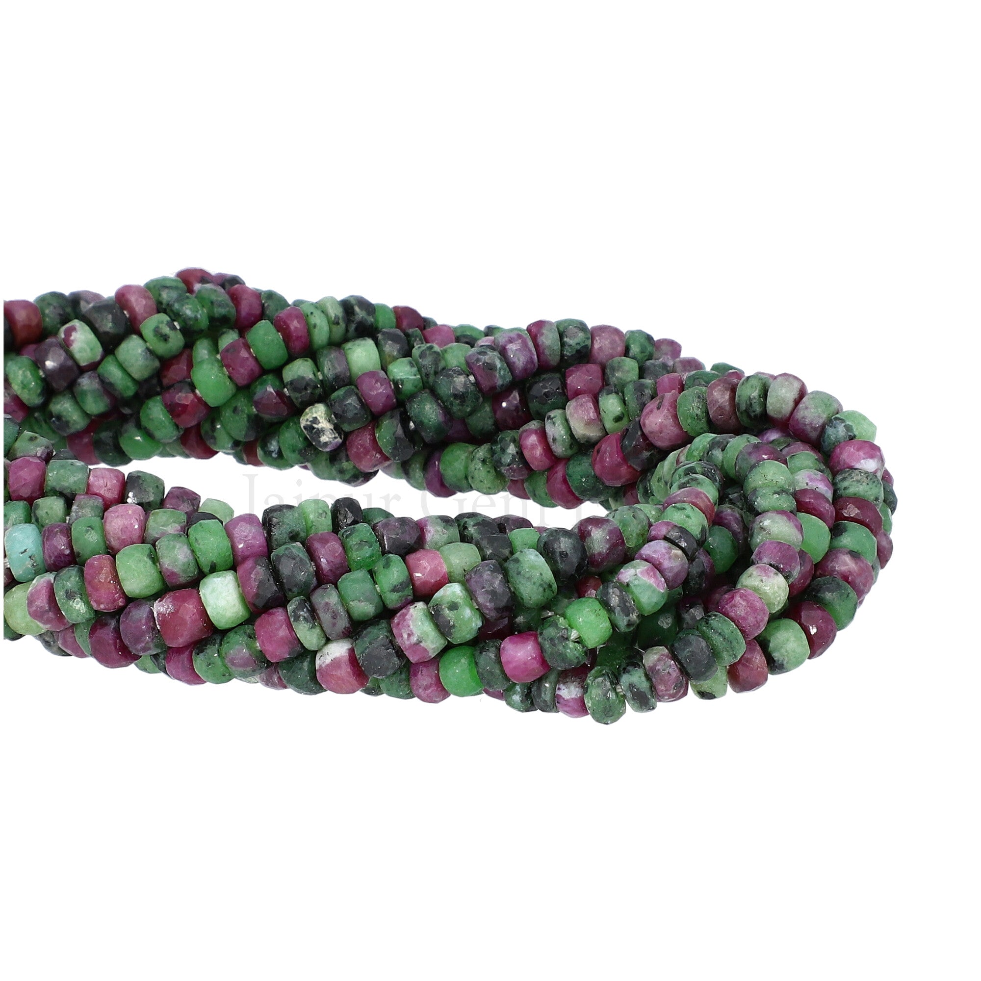 Ruby Zoisite Beads for Jewelry