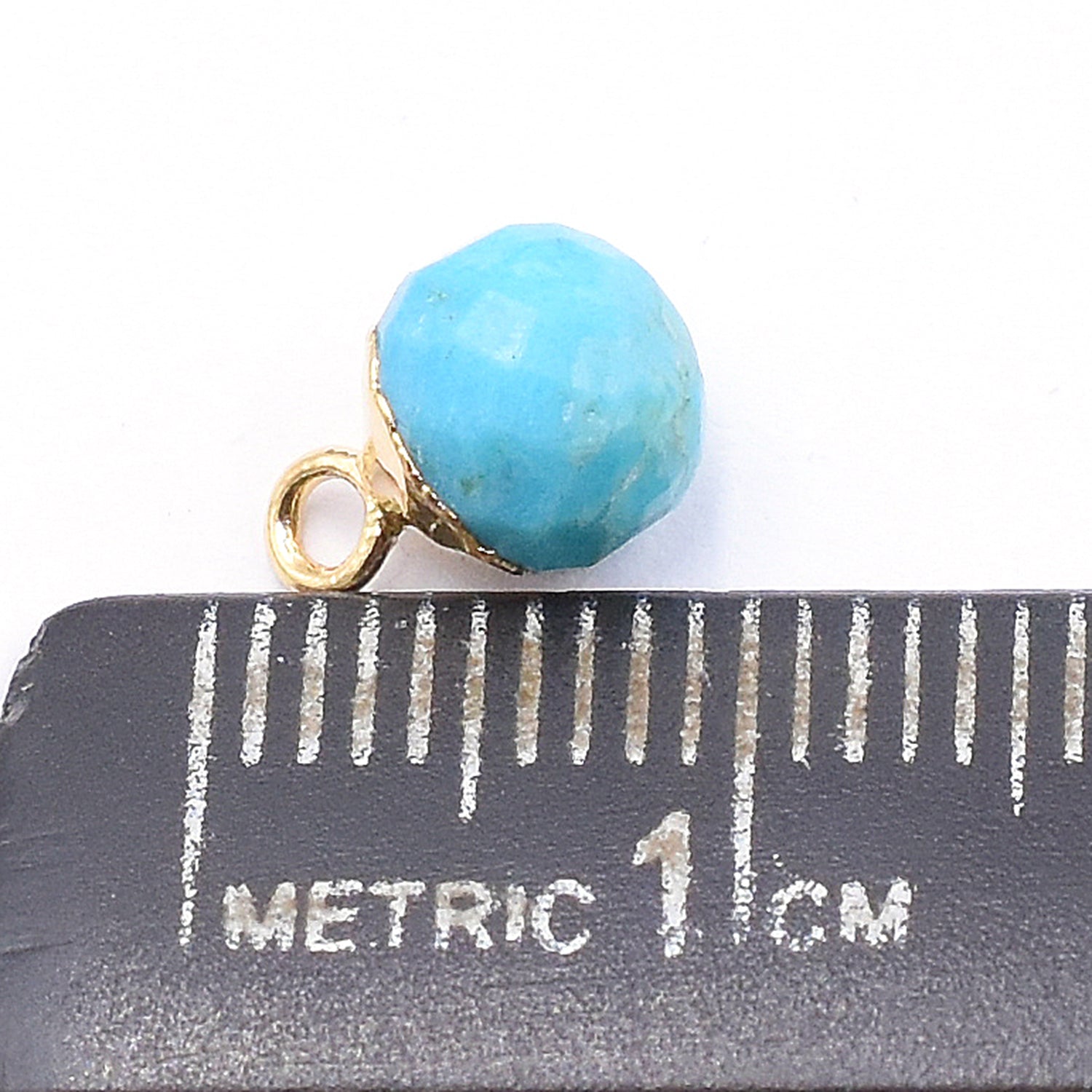 Turquoise Onion Pendant Set