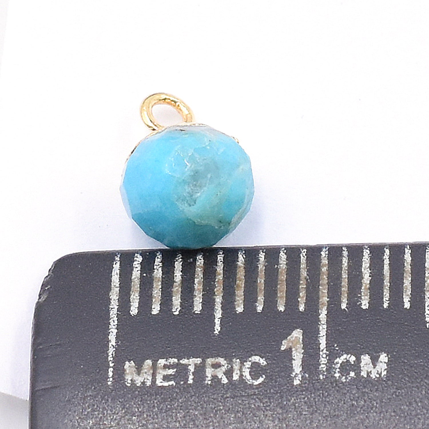 Turquoise Onion Pendant Set