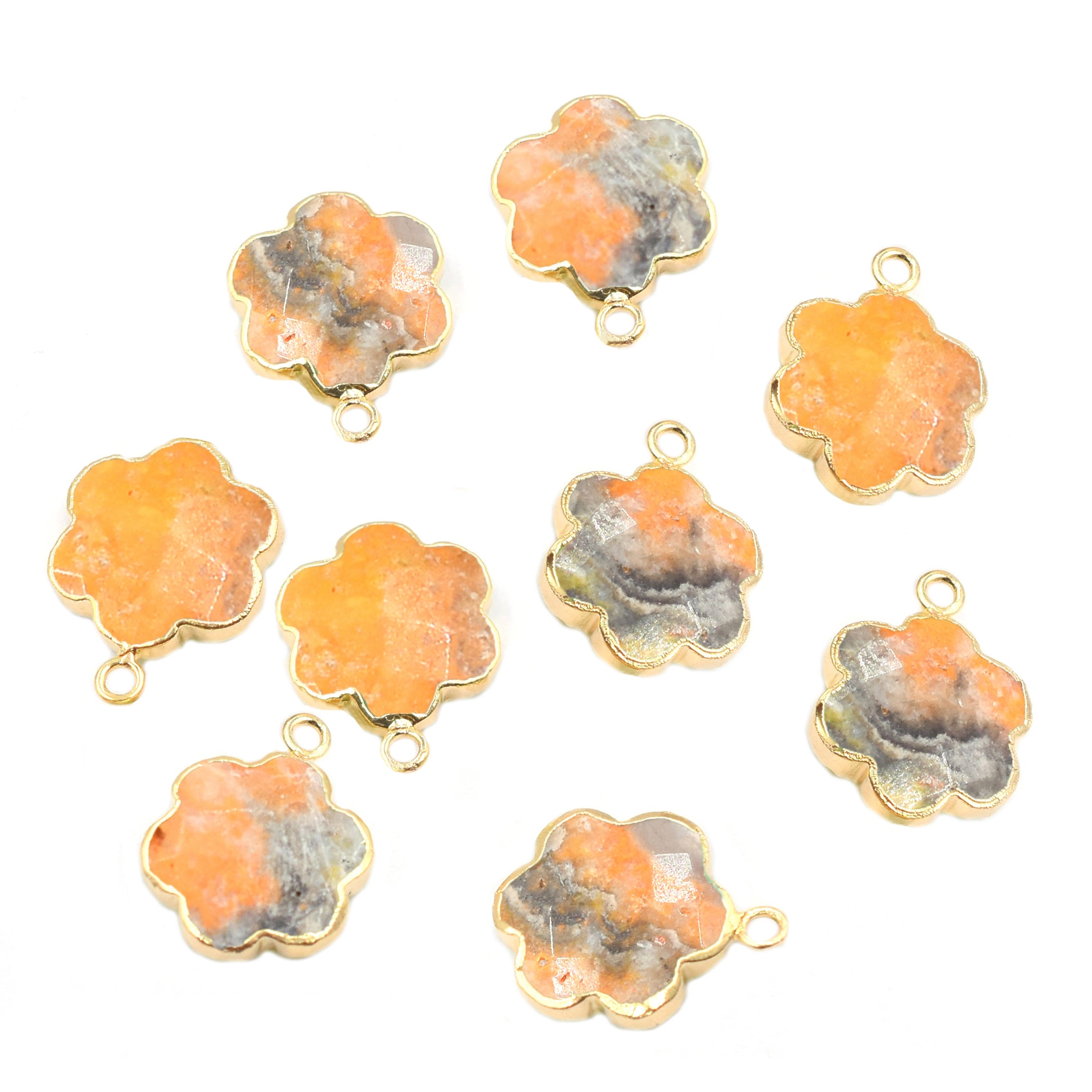clover leaf gold pendant jewelry