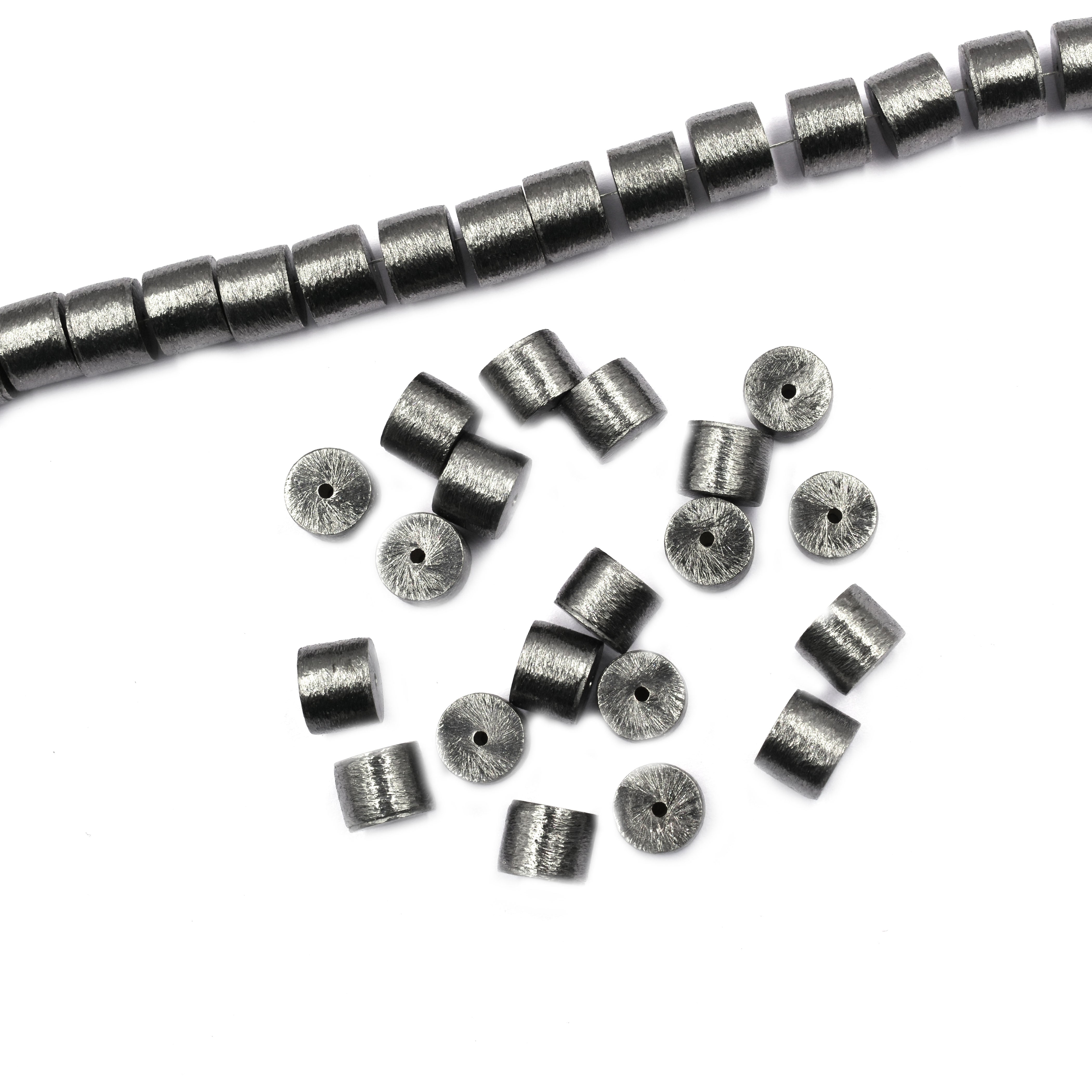 matte finish copper beads
