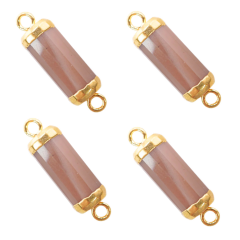 Moonstone Gemstone Connector
