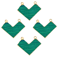 Chevron Gemstone Connectors