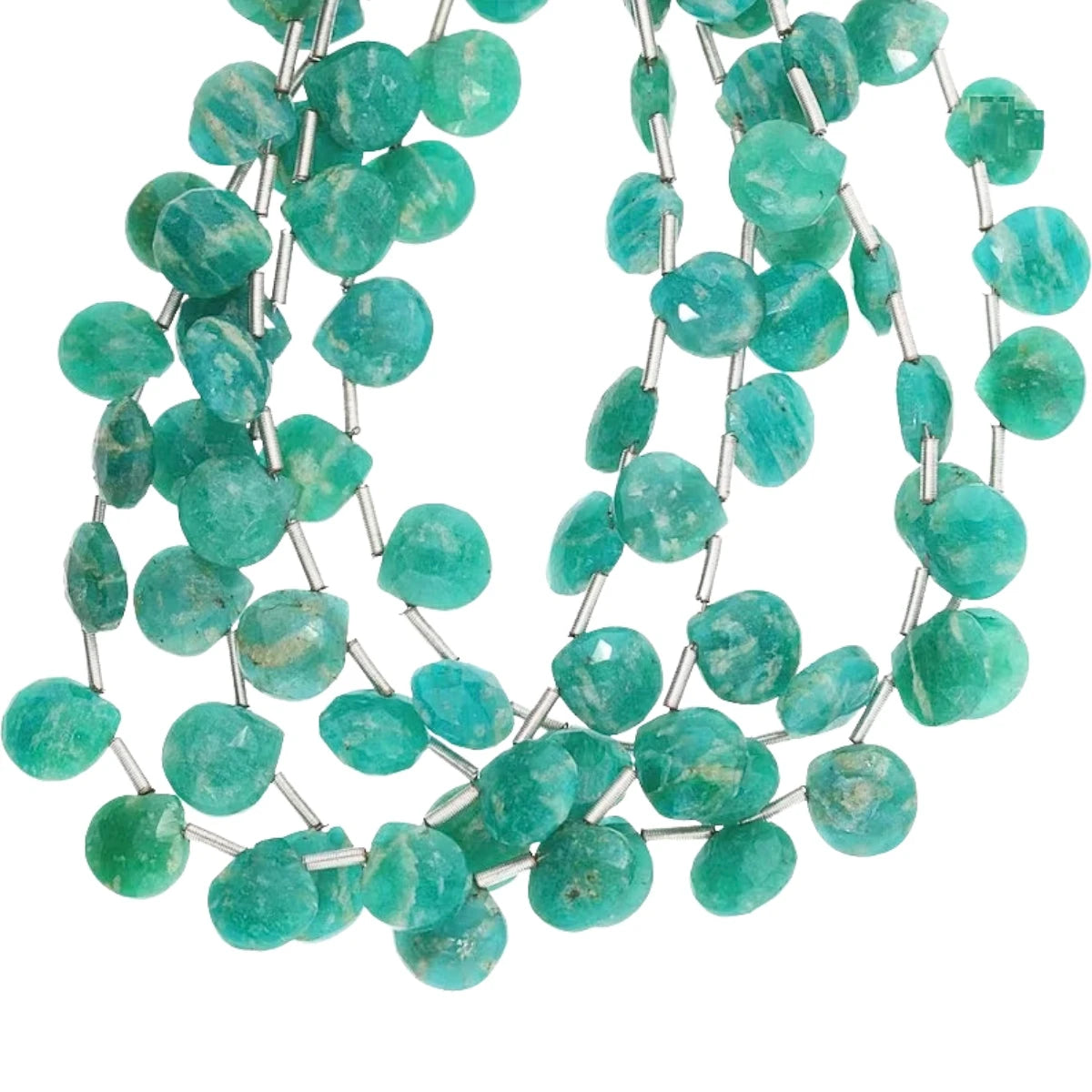 Heart Shape Gemstone Beads