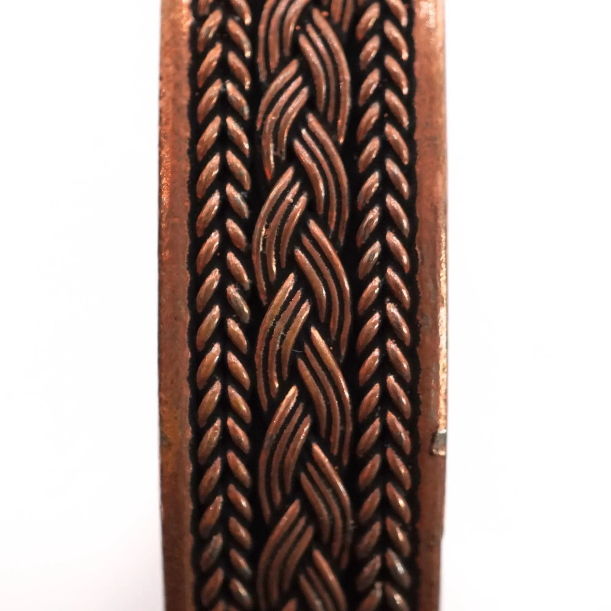 Antique Copper Bracelet Adjustable Cuff Bangle