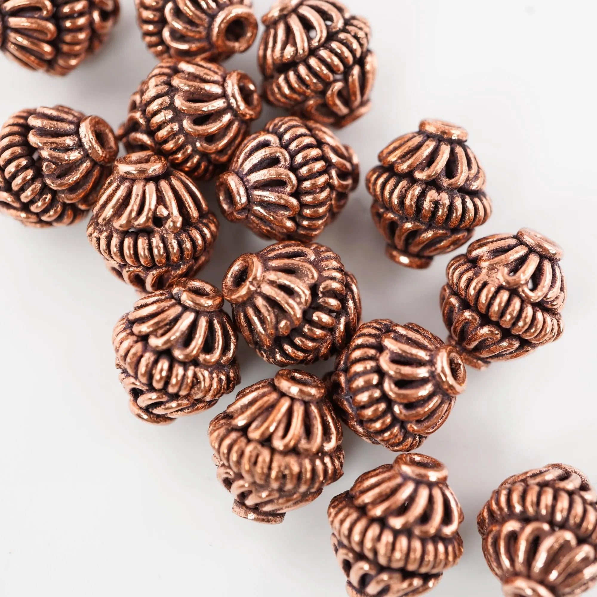 Antique Copper TierraCast Casbah Beads

