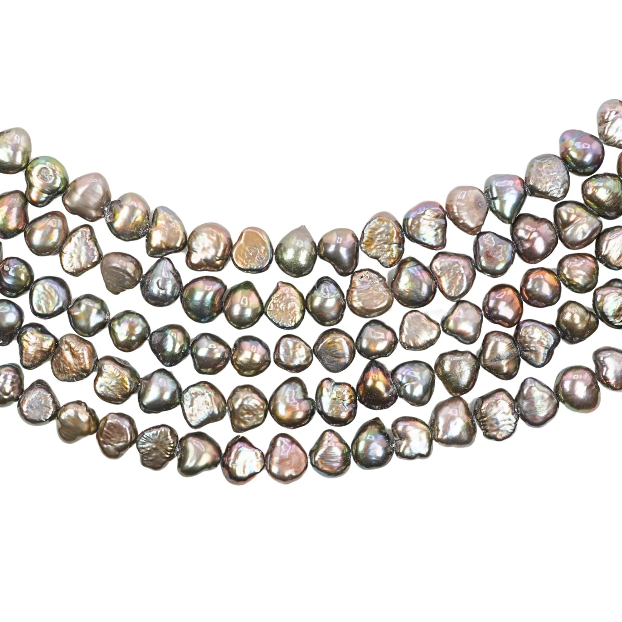 Baroque Peacock Freshwater Pearls Beads