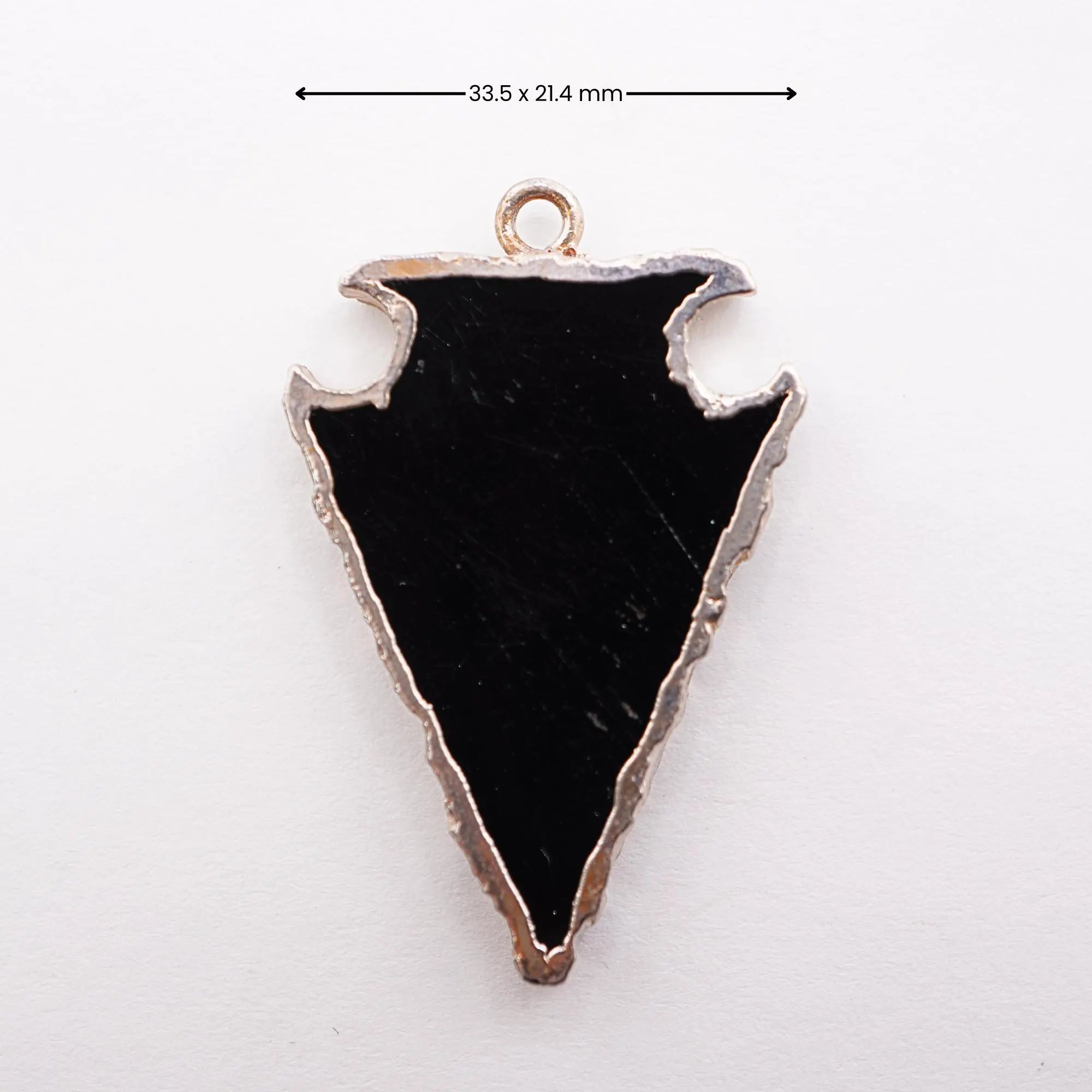 Black Onyx Silver Electroplated 