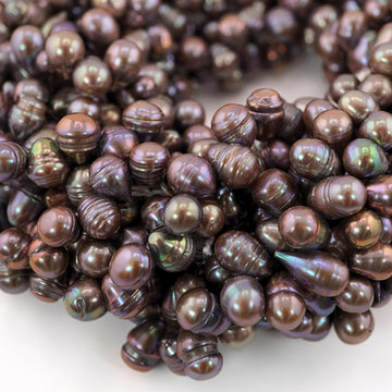 Crafting with oval freshwater pearls

