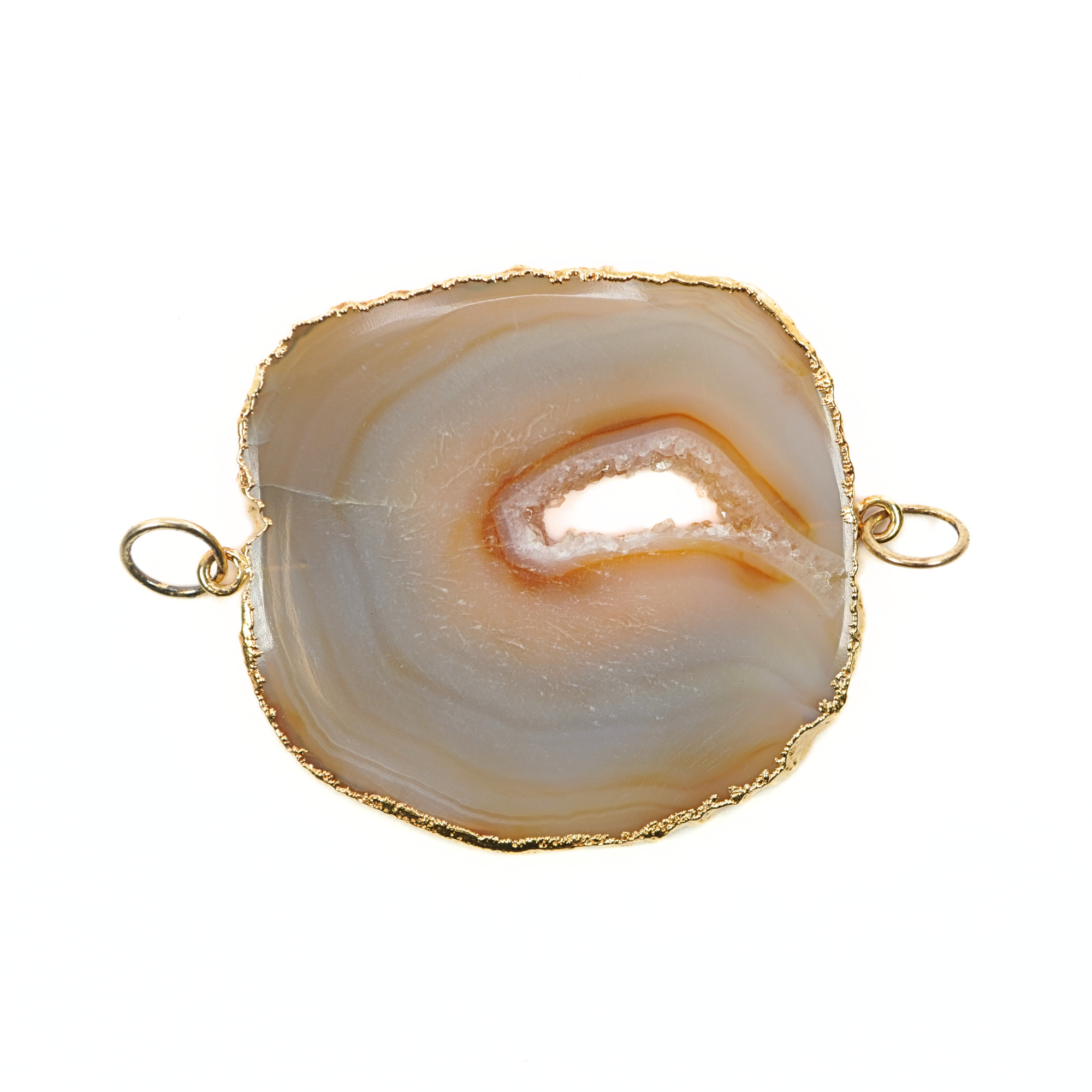 Druzy Agate Pendant for Jewelry Making

