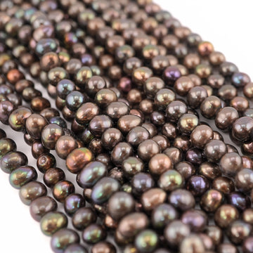 7 - 6 MM Potato Freshwater Pearls Beads