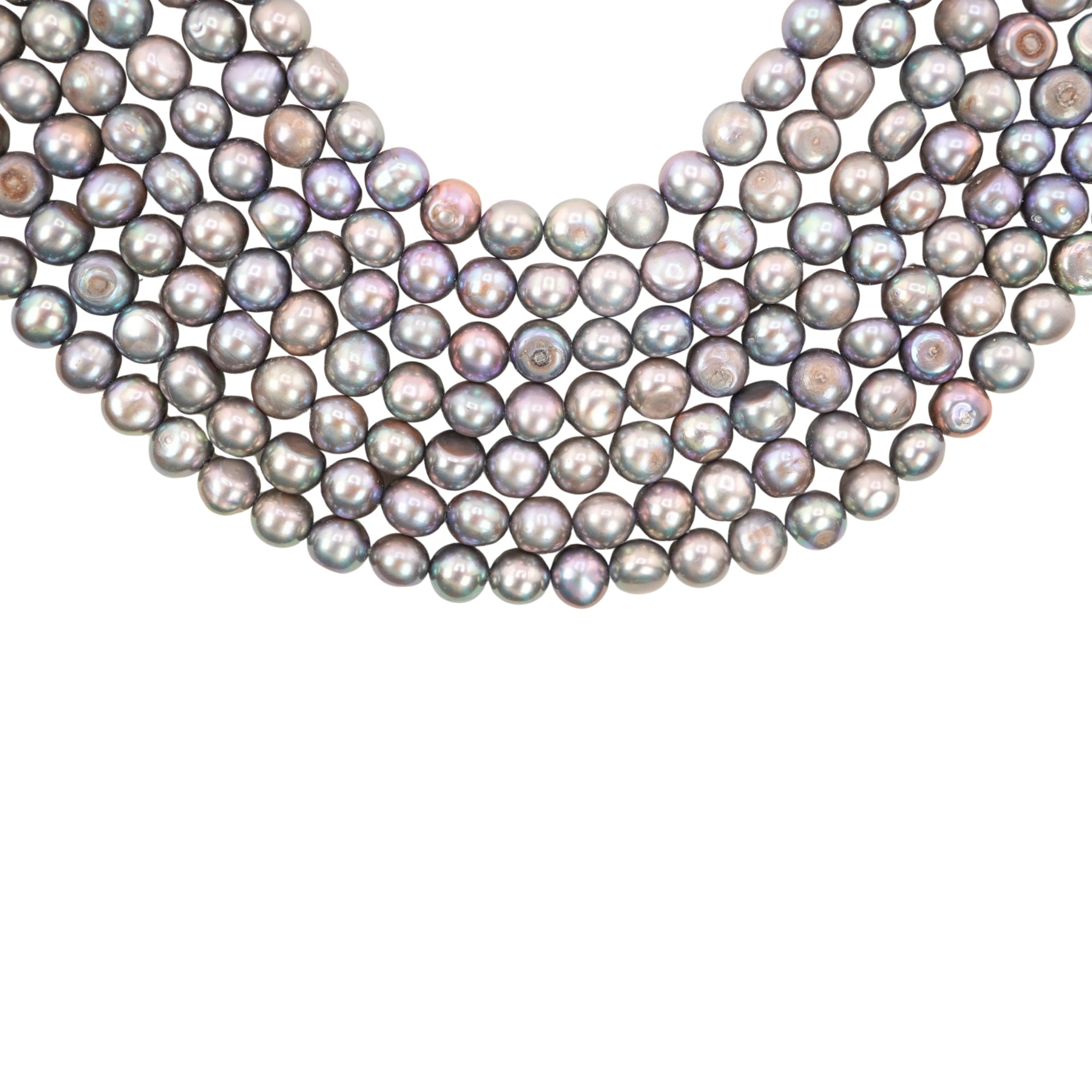 Violet Potato Freshwater Pearls Beads