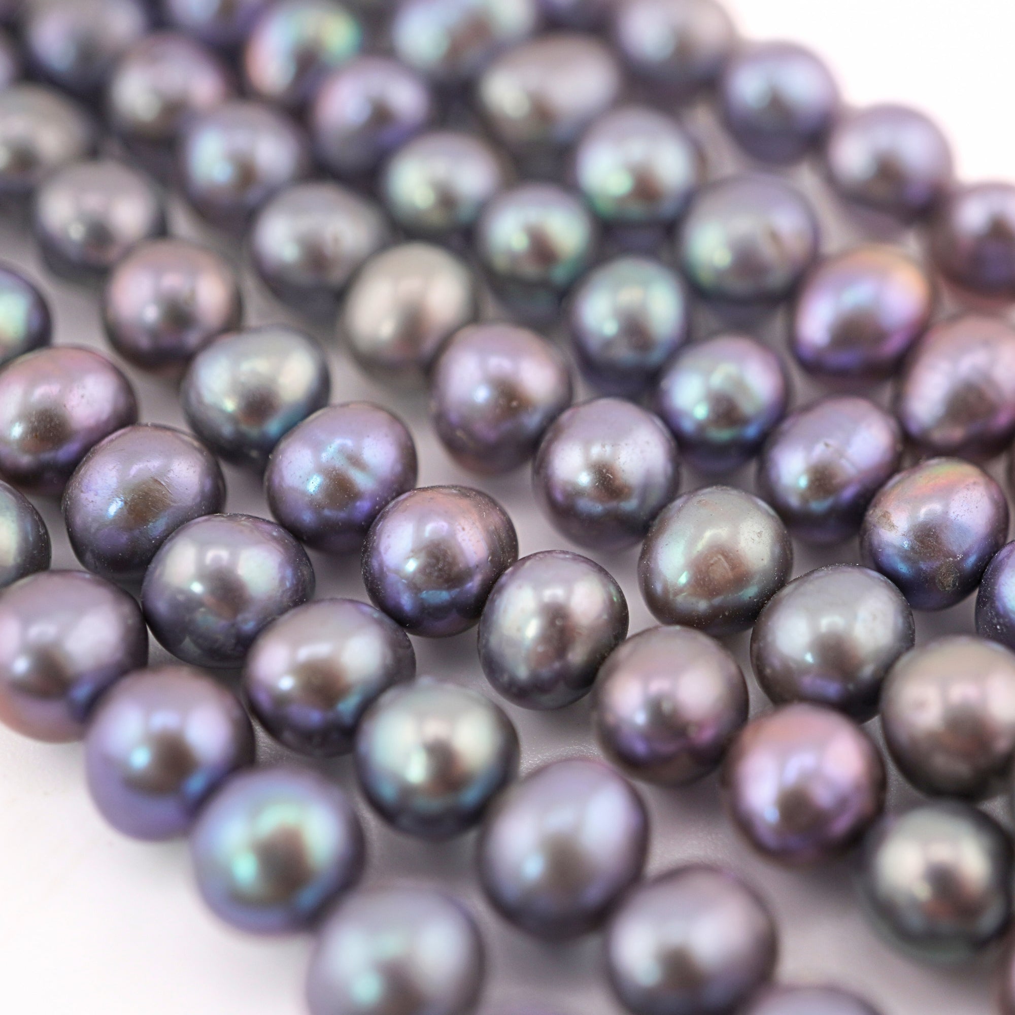 Violet Potato Freshwater Pearls Beads