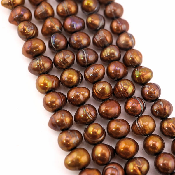 9 - 8 MM Potato Freshwater Pearls Beads