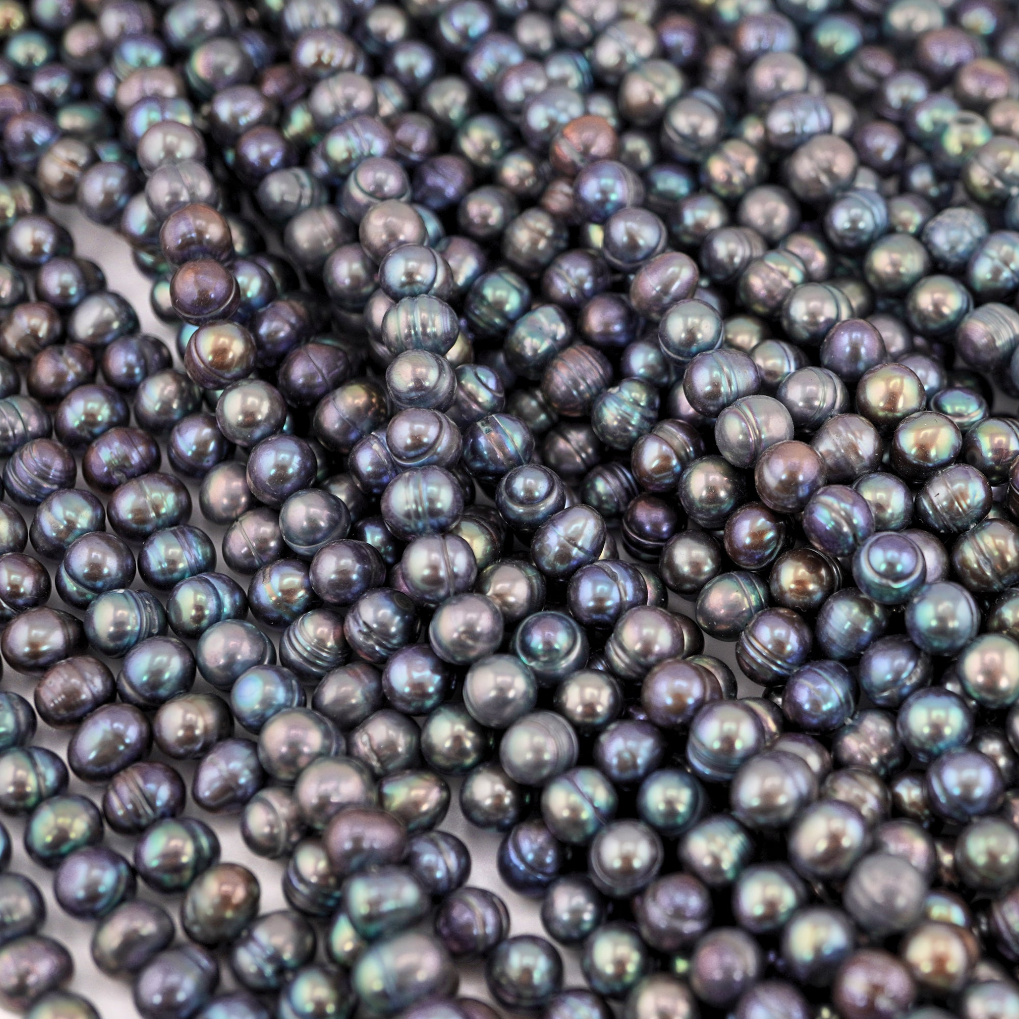 Peacock Potato Freshwater Pearls Beads