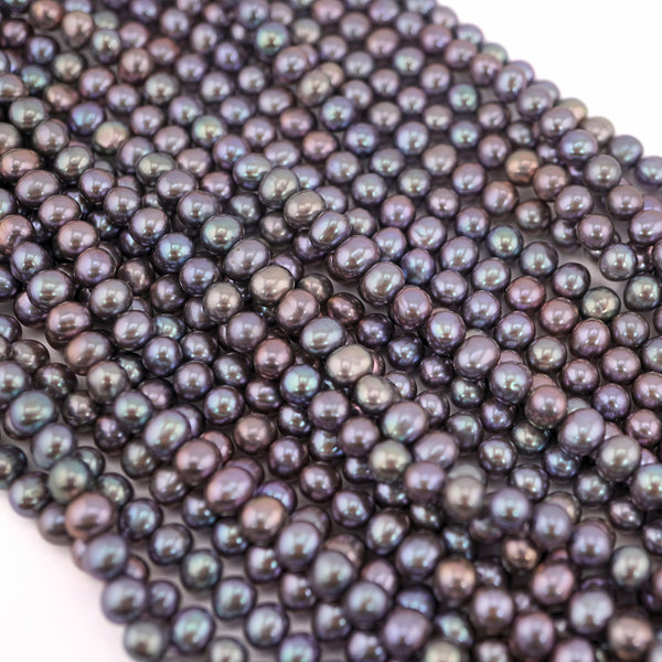 Violet Potato Freshwater Pearls Beads