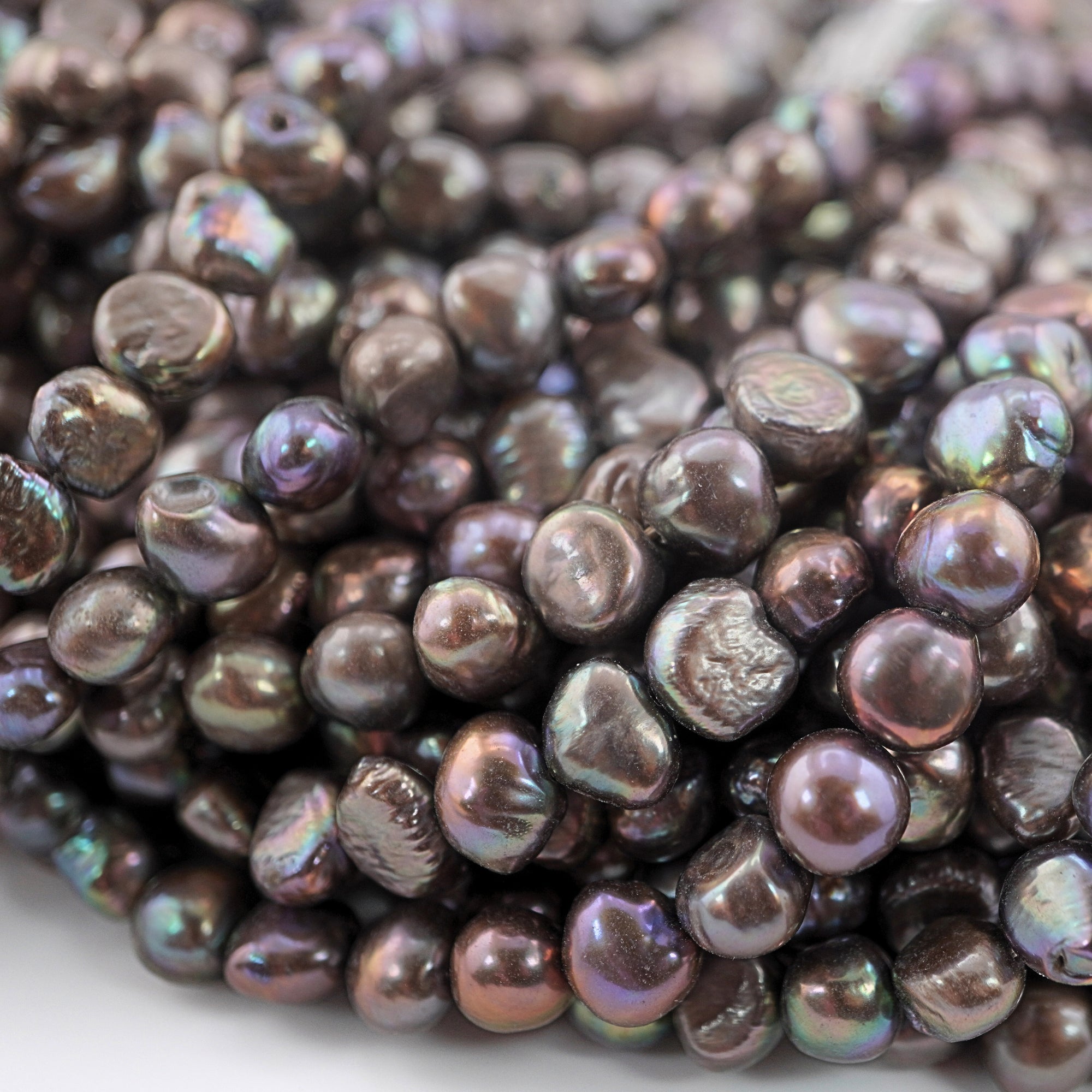 Peacock Baroque Freshwater Pearls Beads