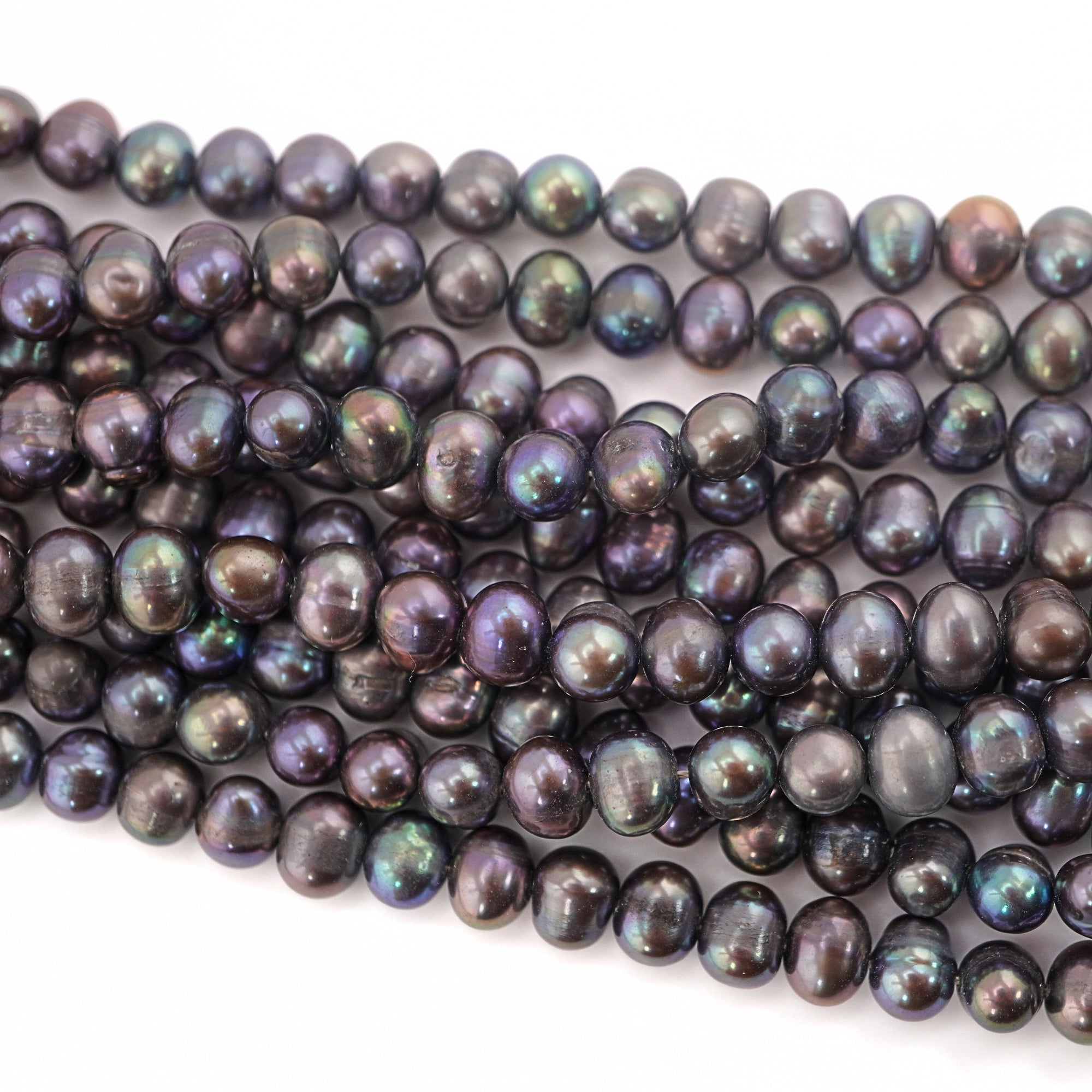 Peacock Potato Freshwater Pearls Beads