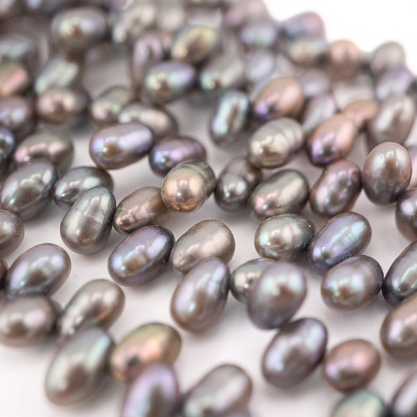 Peacock Oval Freshwater Pearls Beads