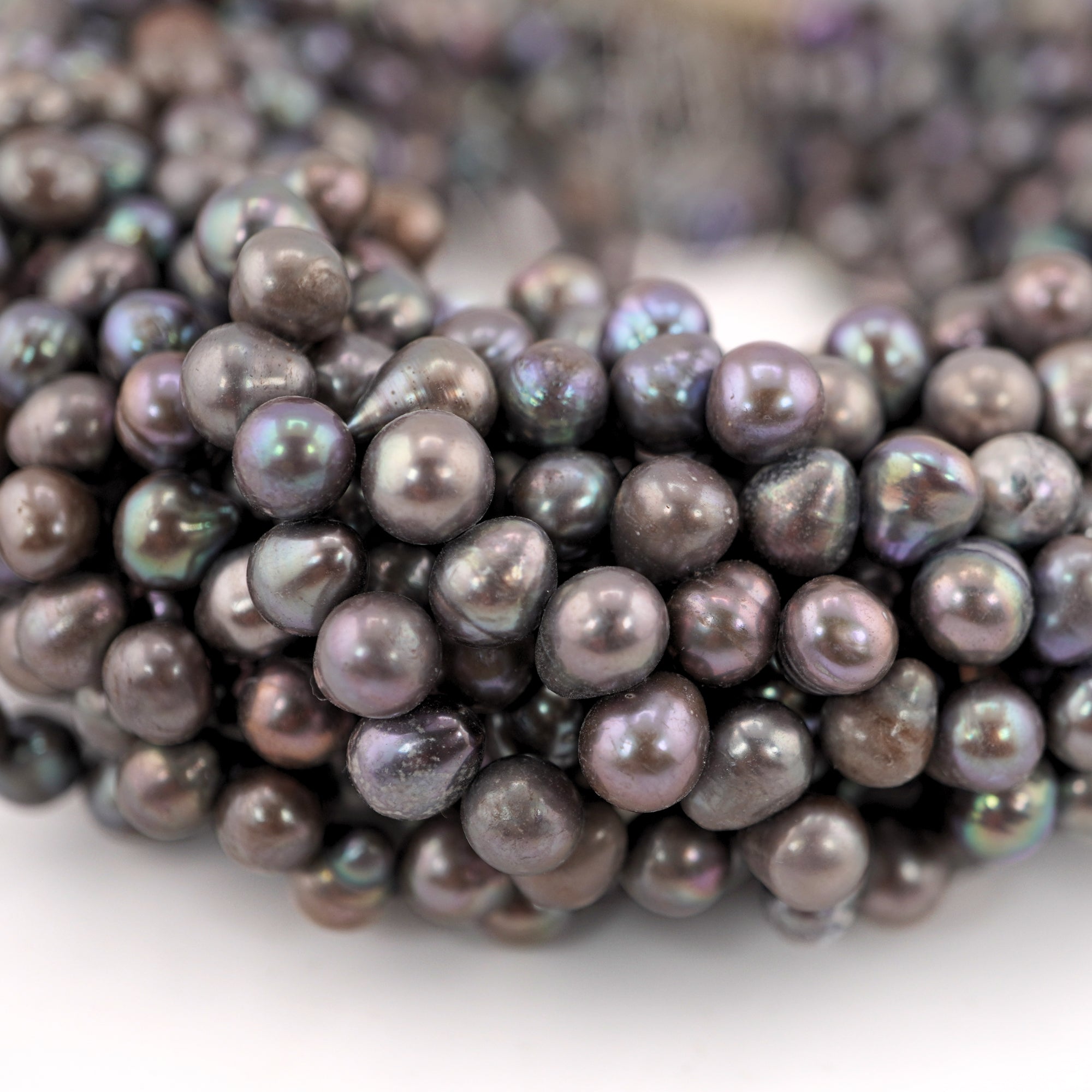 Peacock Potato Freshwater Pearls Beads