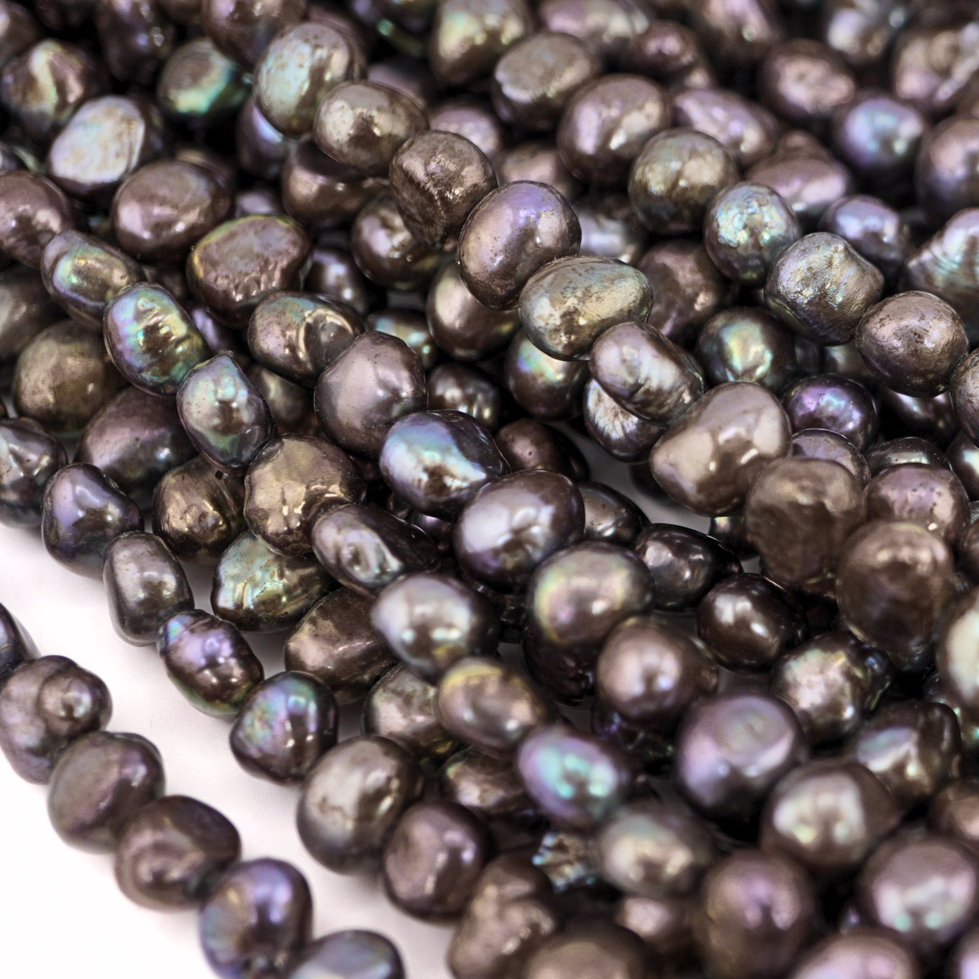 Peacock Baroque Freshwater Pearls Beads