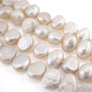 8 x 5 - 7 x 4 MM Gray Baroque Freshwater Pearls Beads