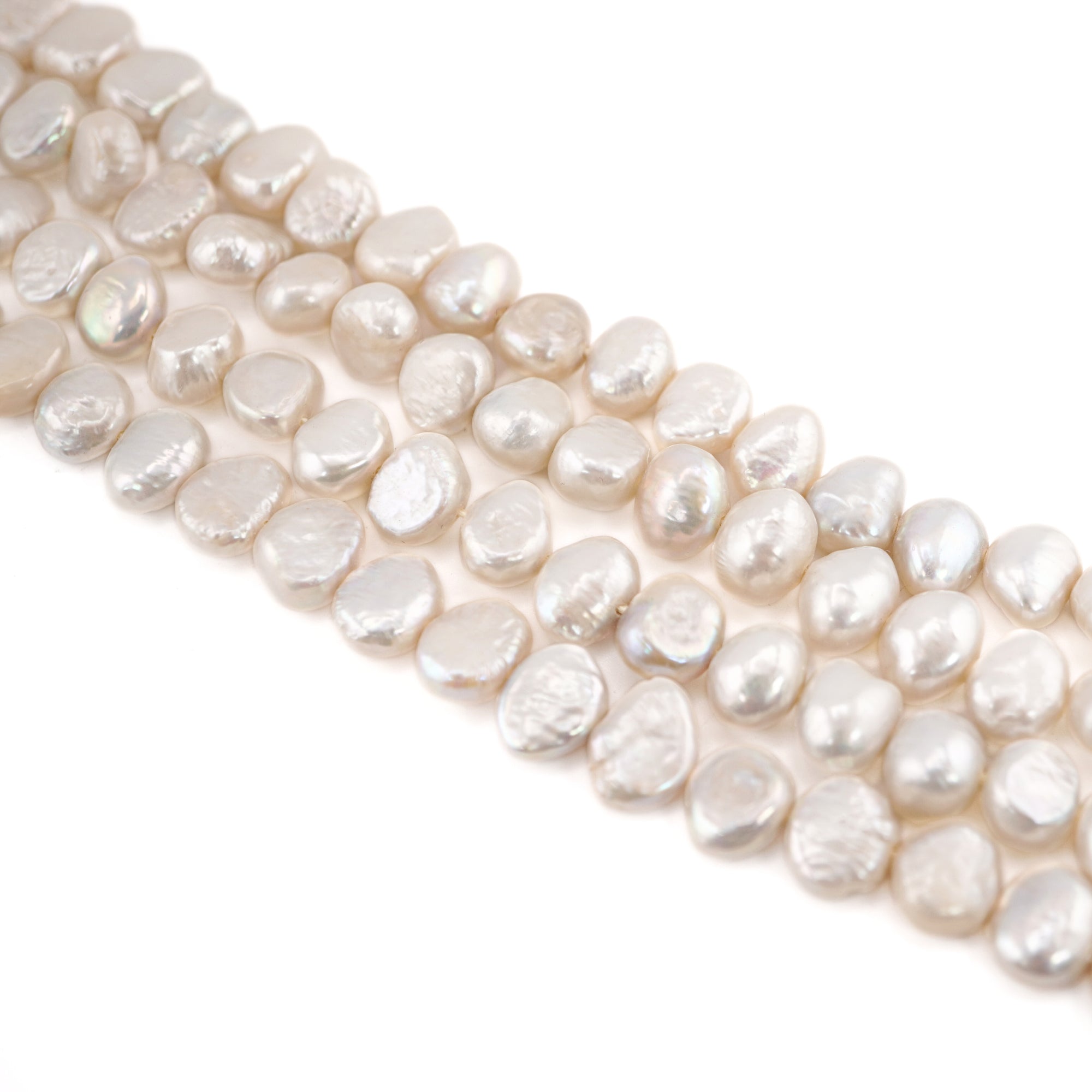 Gray Baroque Freshwater Pearls Beads