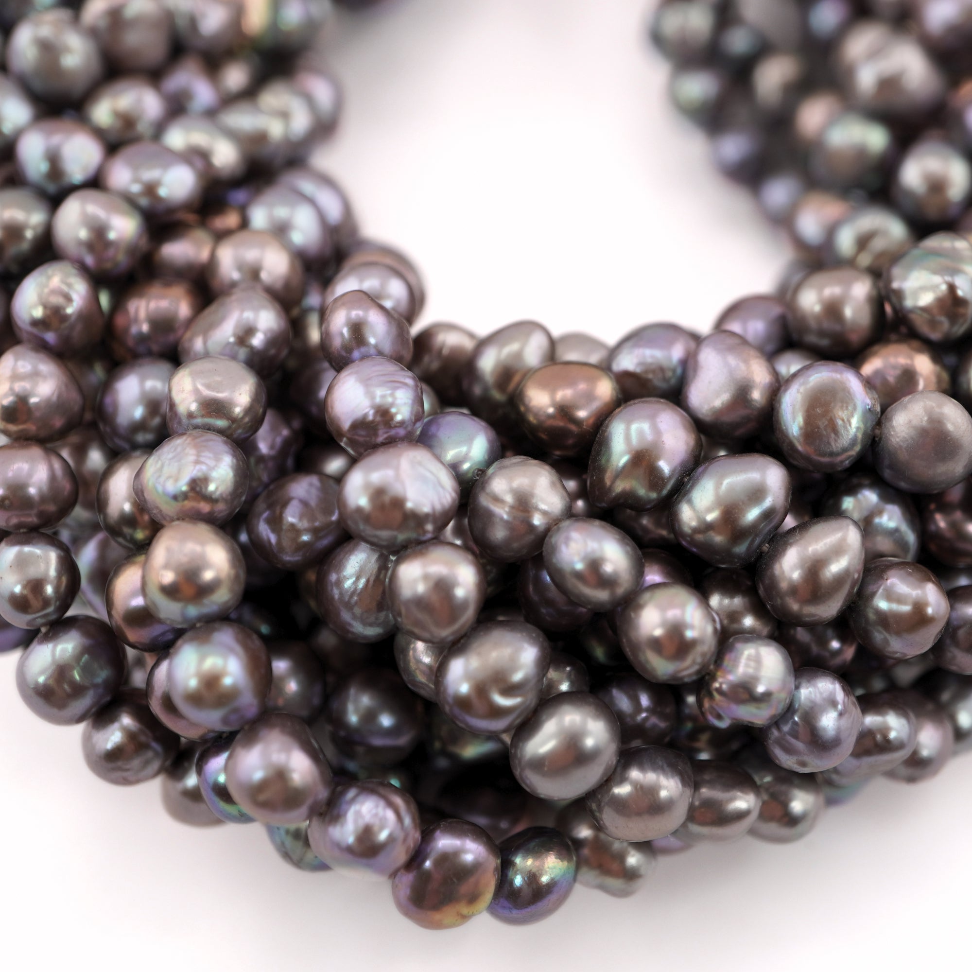 Peacock Baroque Freshwater Pearls Beads