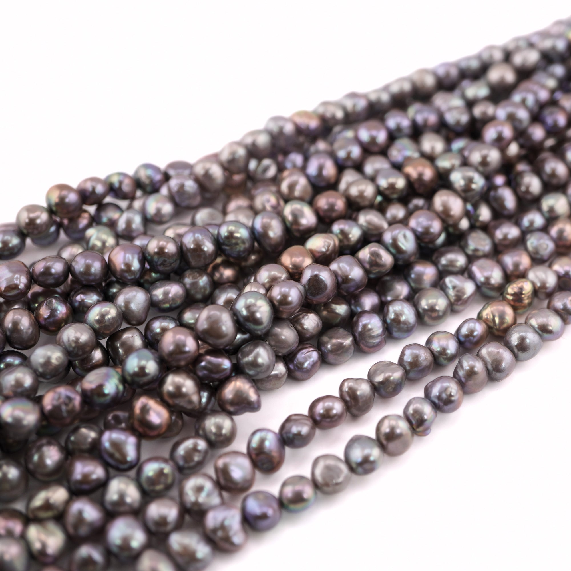 Peacock Baroque Freshwater Pearls Beads