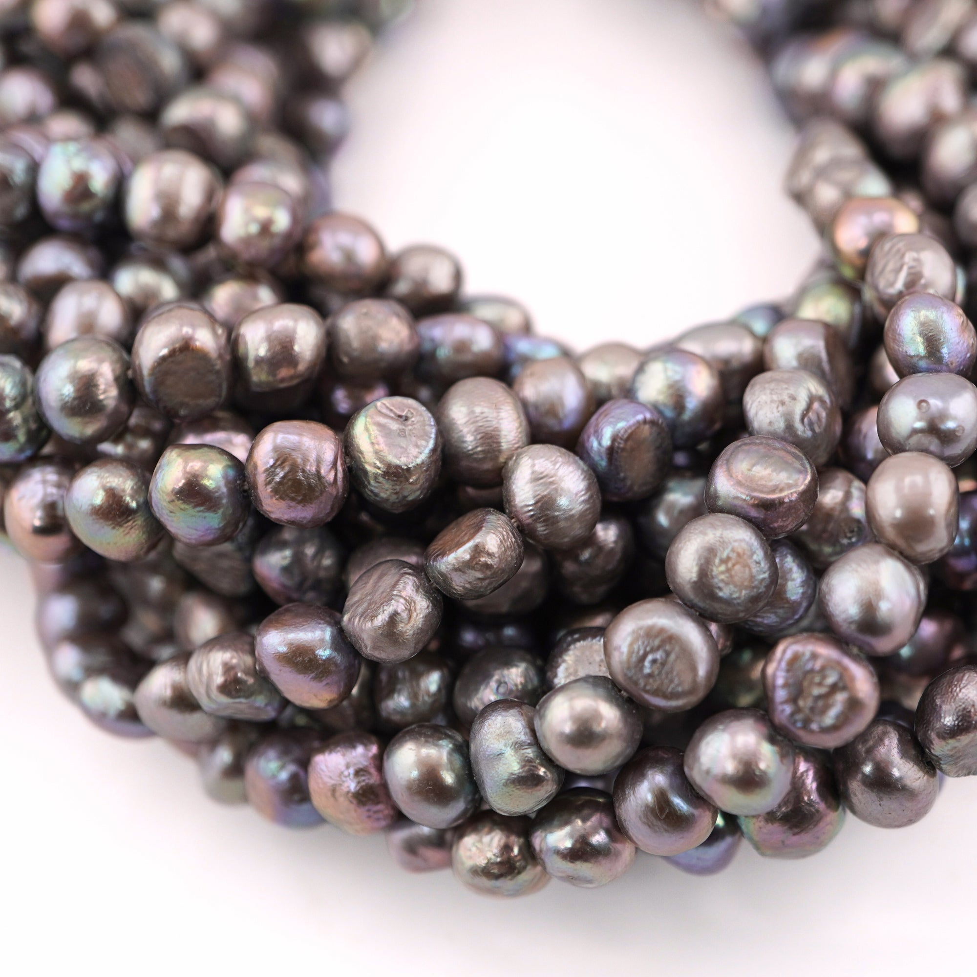 Peacock Baroque Freshwater Pearls Beads