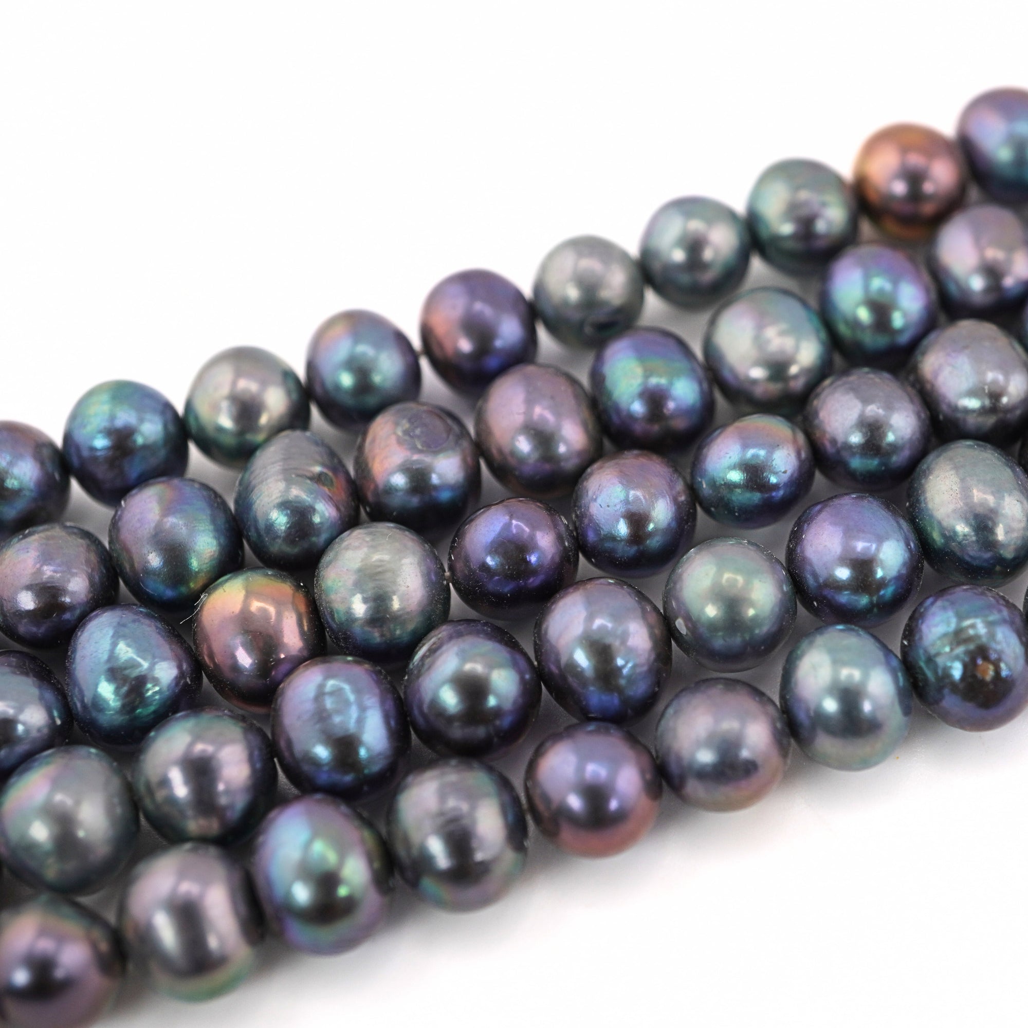 Peacock Potato Freshwater Pearls Beads