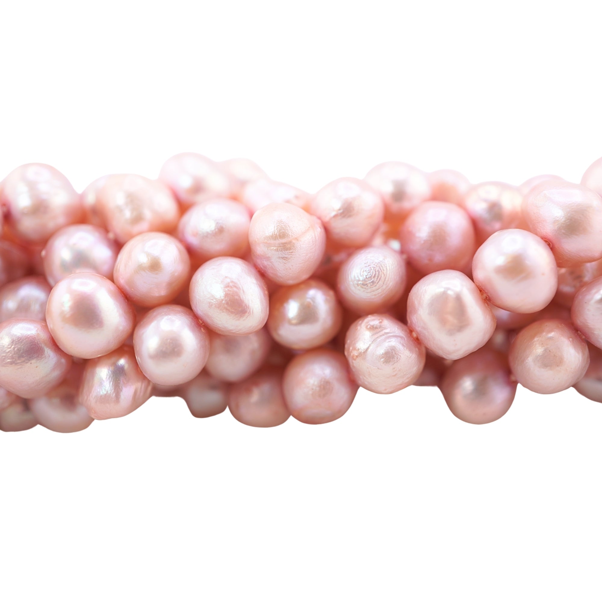Pink Baroque Freshwater Pearls Beads