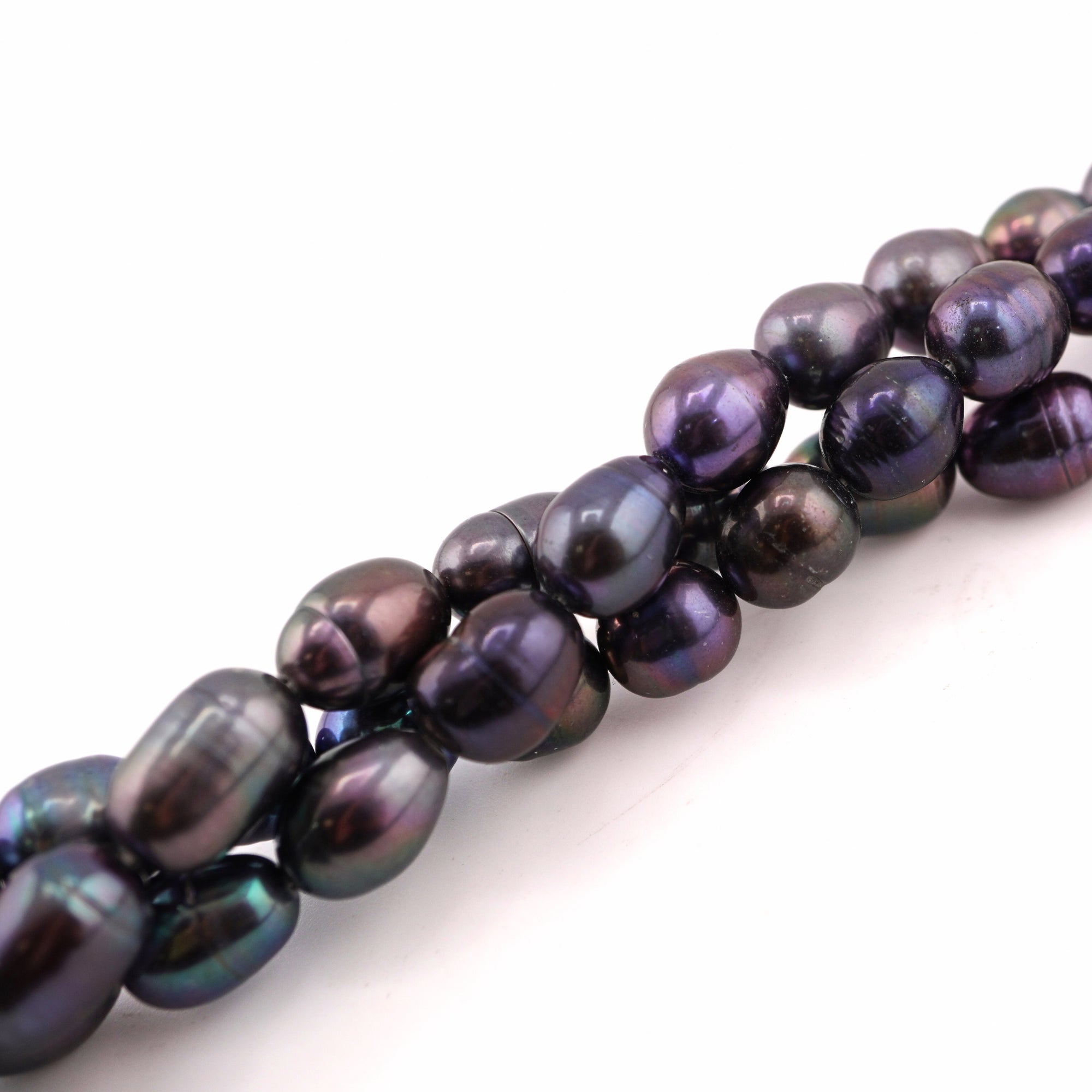 Peacock Oval Freshwater Pearls Beads