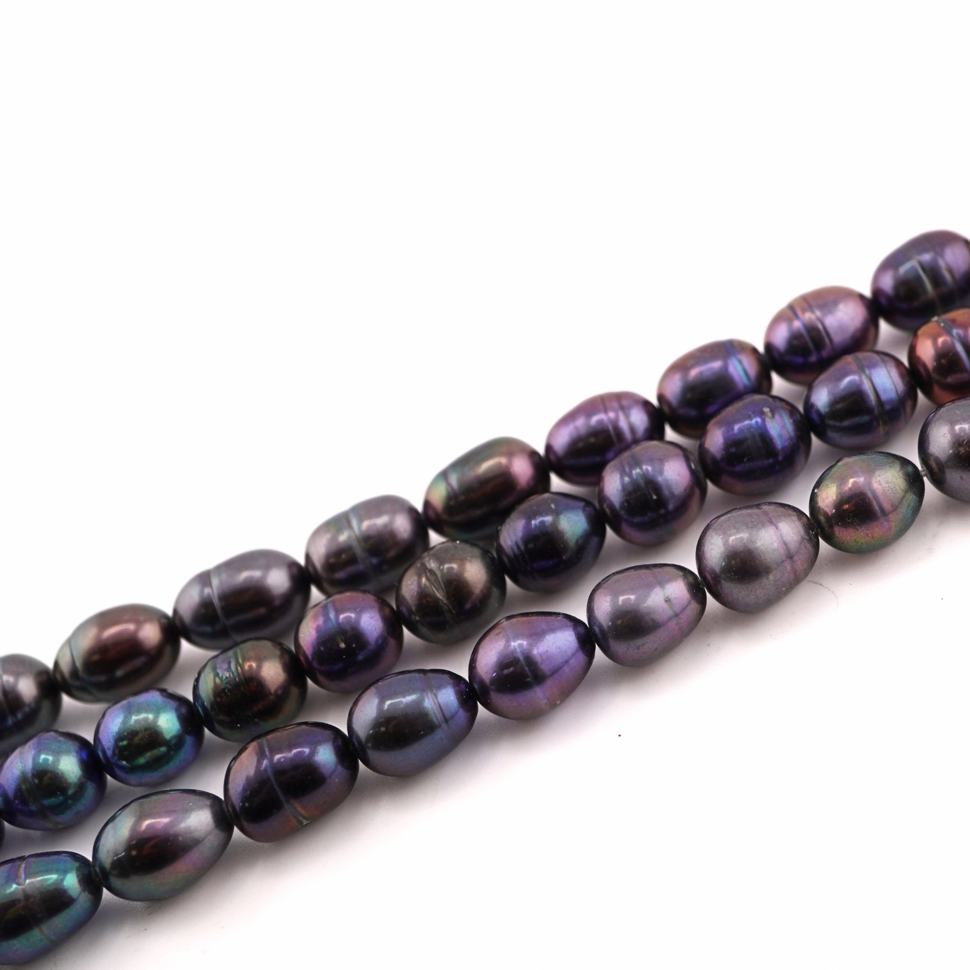 Peacock Oval Freshwater Pearls Beads