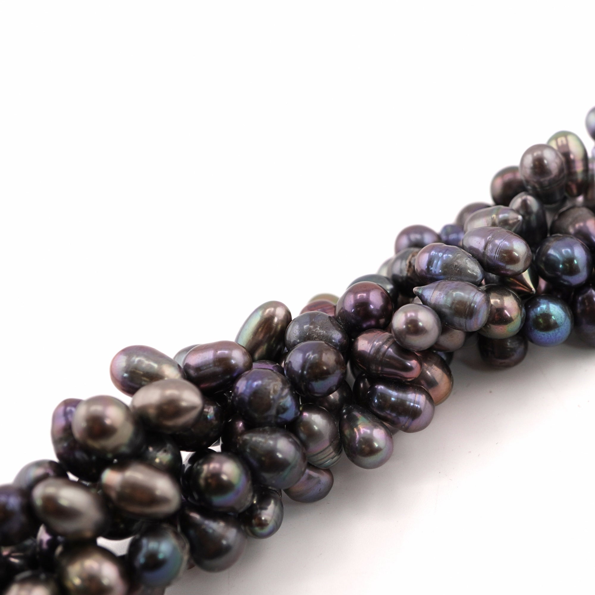 Peacock Oval Freshwater Pearls Beads