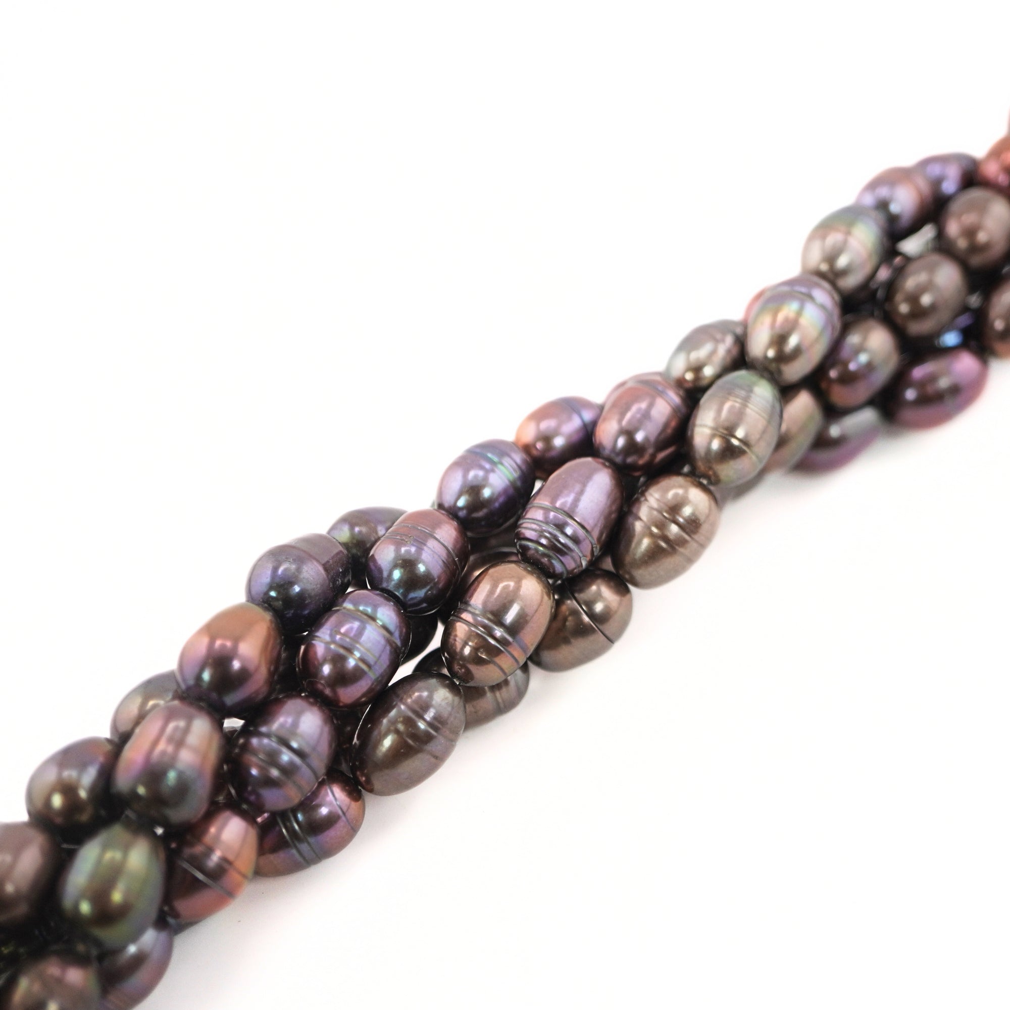 Peacock Oval Freshwater Pearls Beads