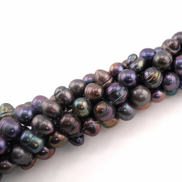 Peacock Baroque Freshwater Pearls Beads